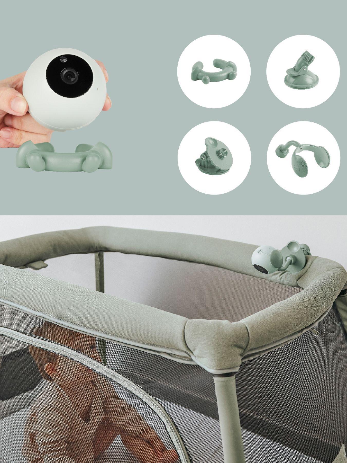 Image 4 of 7 of Babymoov Yoo Go + HD Home &amp; Travel Wirefree Portable Baby Monitor