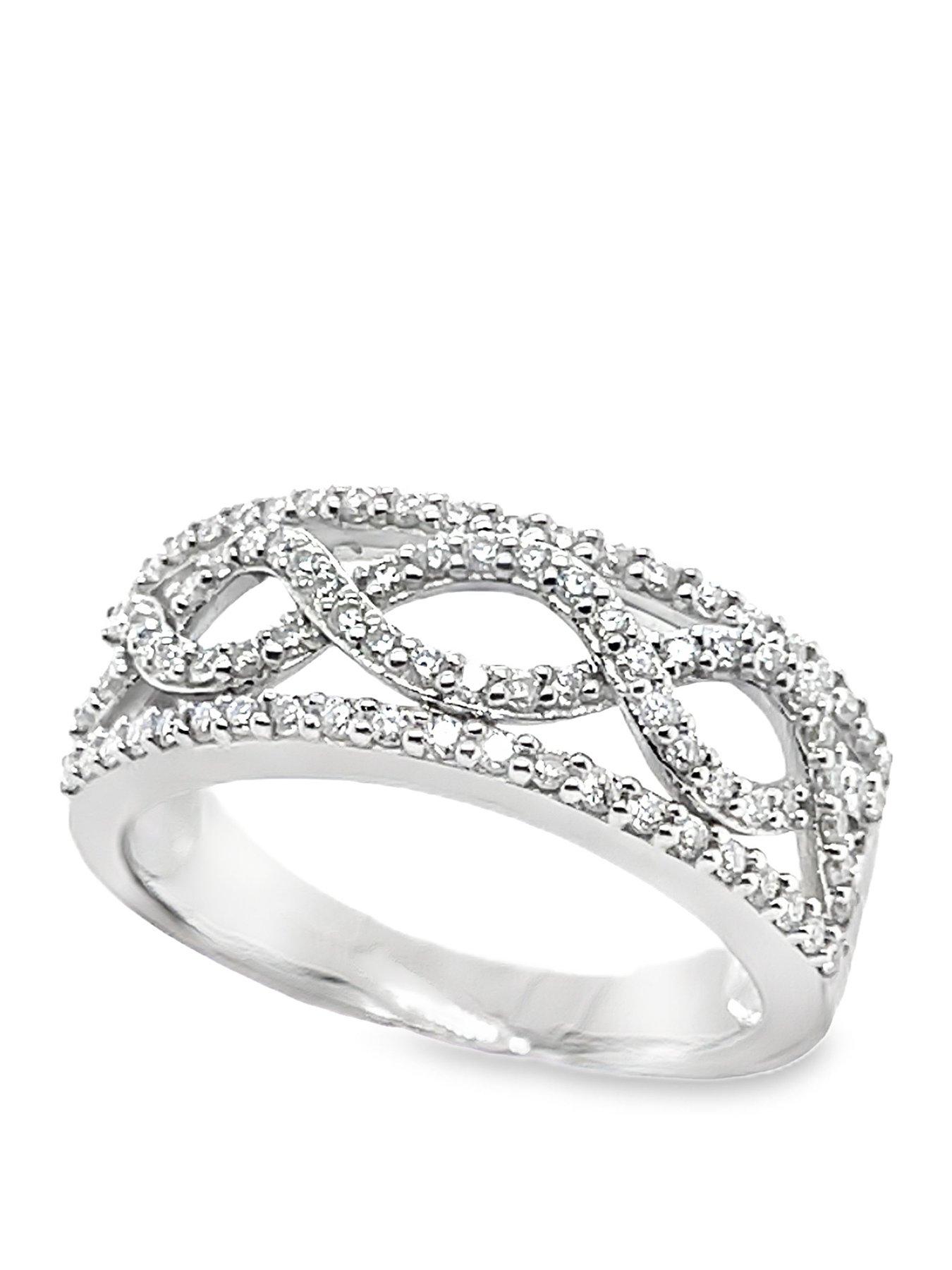 Moissanite 9KW Moissanite Ring