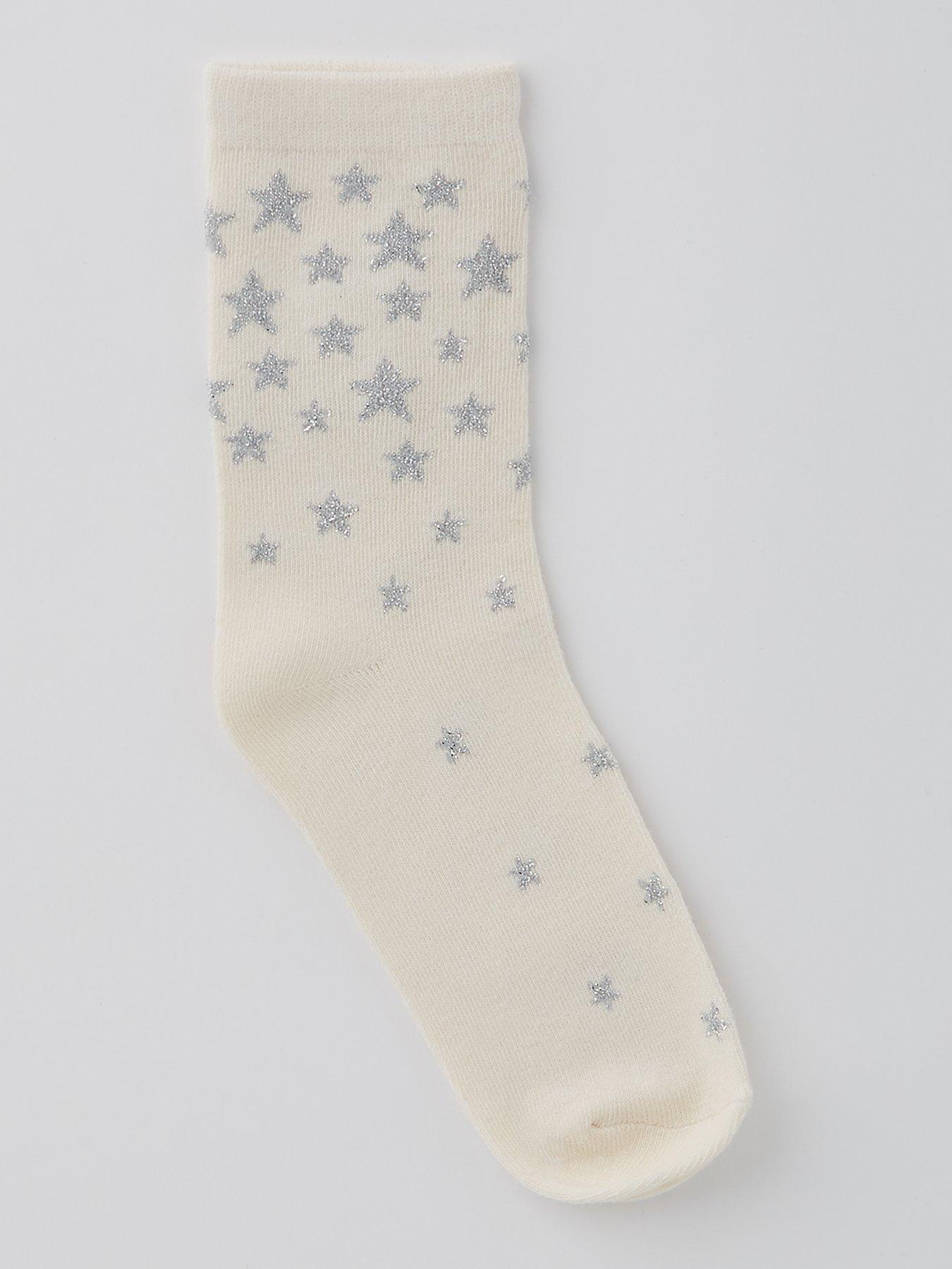 Image 2 of 4 of Everyday 5Pk Printed Lurex Ankle Socks - Multi