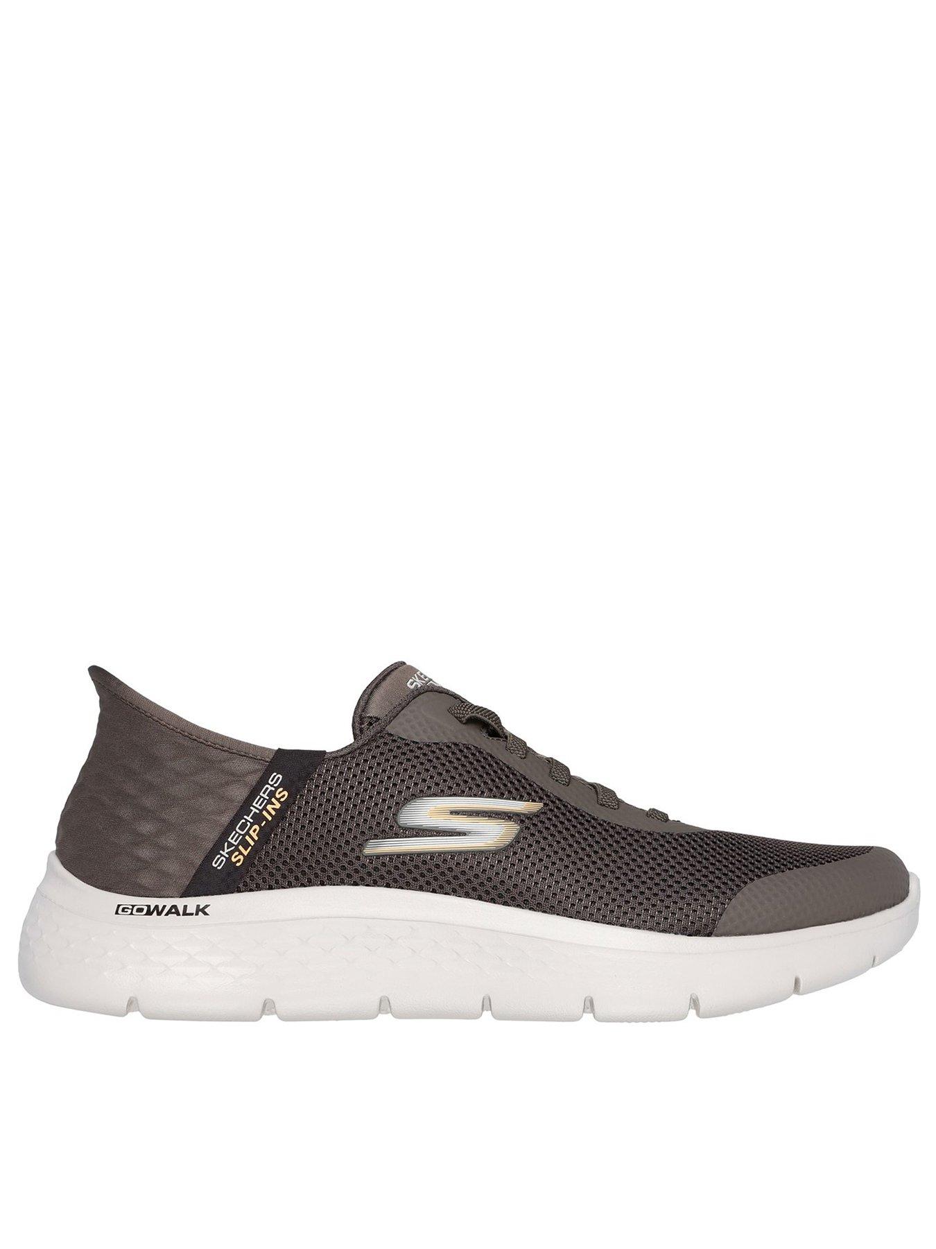 Skechers Skechersgo Walk Washable Slip on Ultra Go Trainers Grey Very