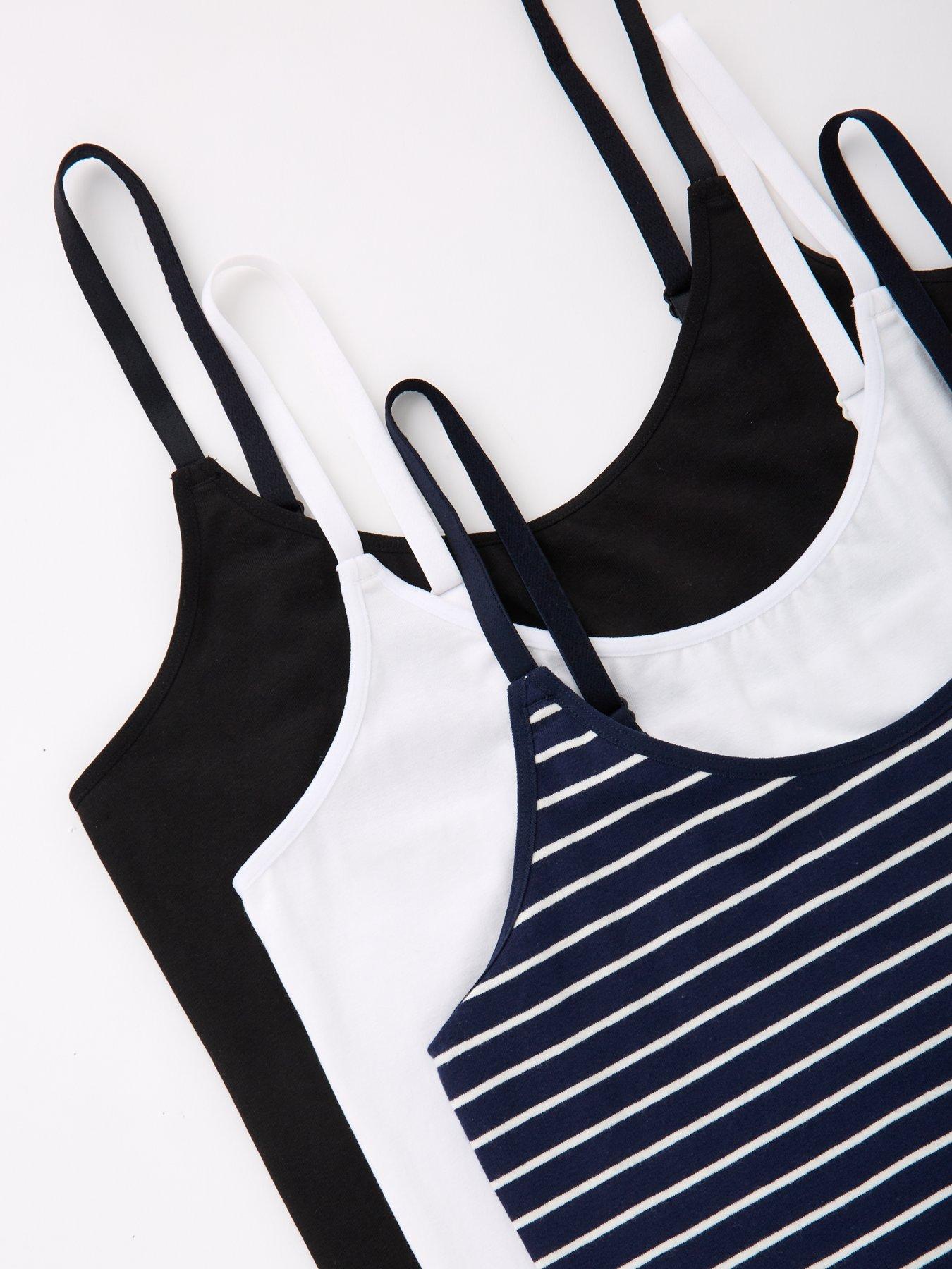 Image 3 of 6 of Everybody 3pk Cotton Vests