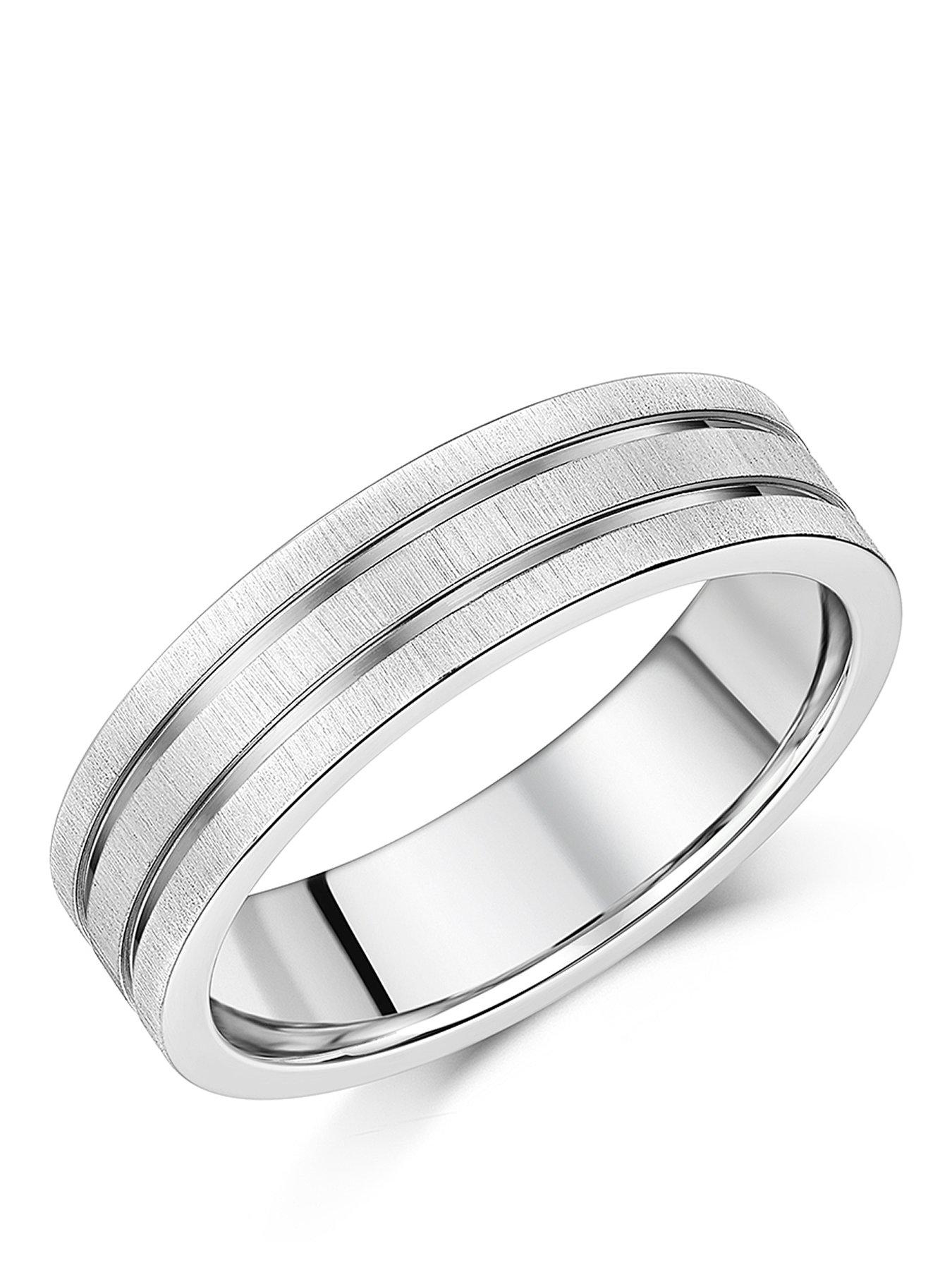 The Love Collection 6mm Titanium Ring