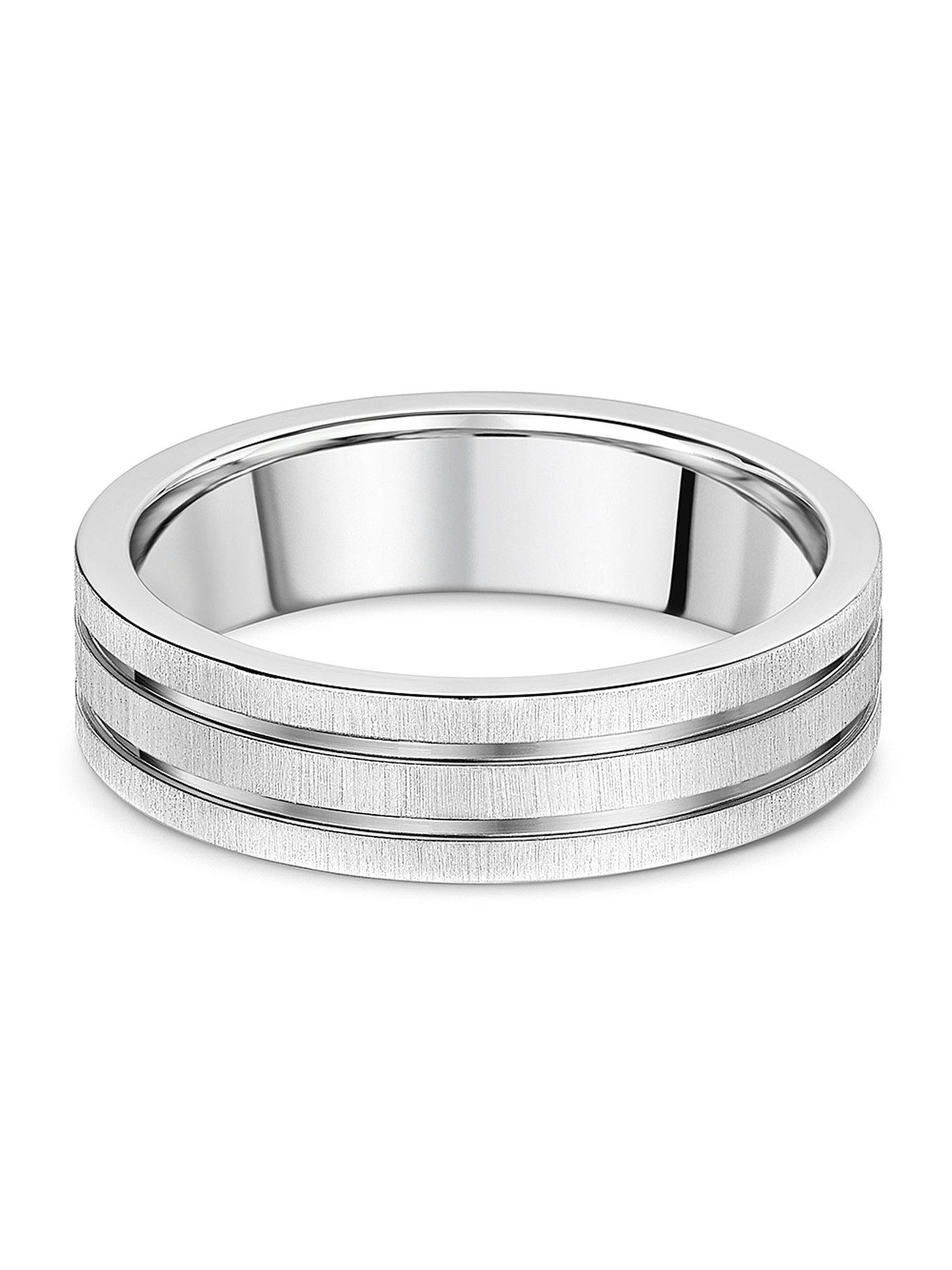 Image 2 of 2 of The Love Collection 6mm Titanium Ring