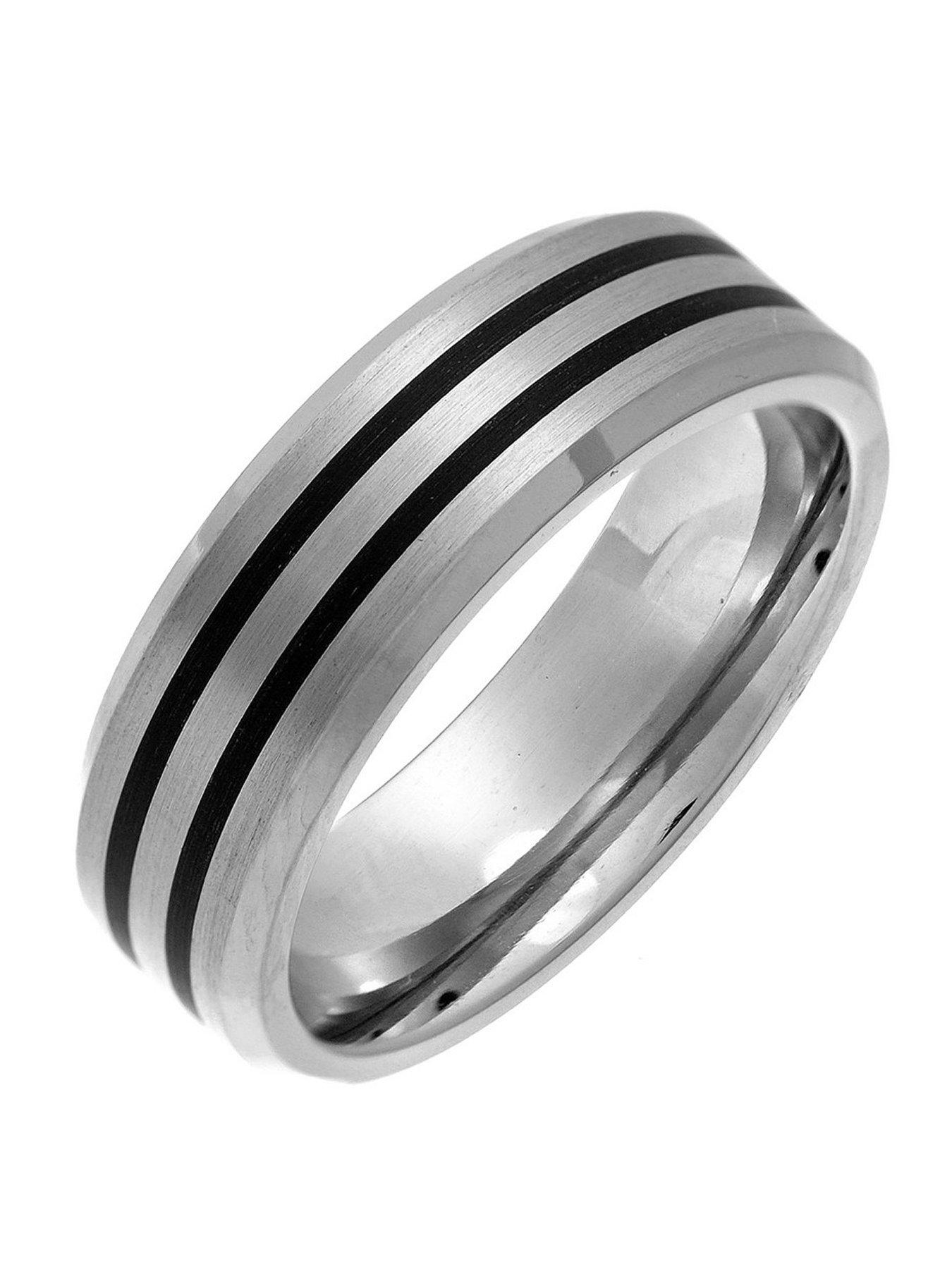 The Love Collection 7mm Titanium Ring