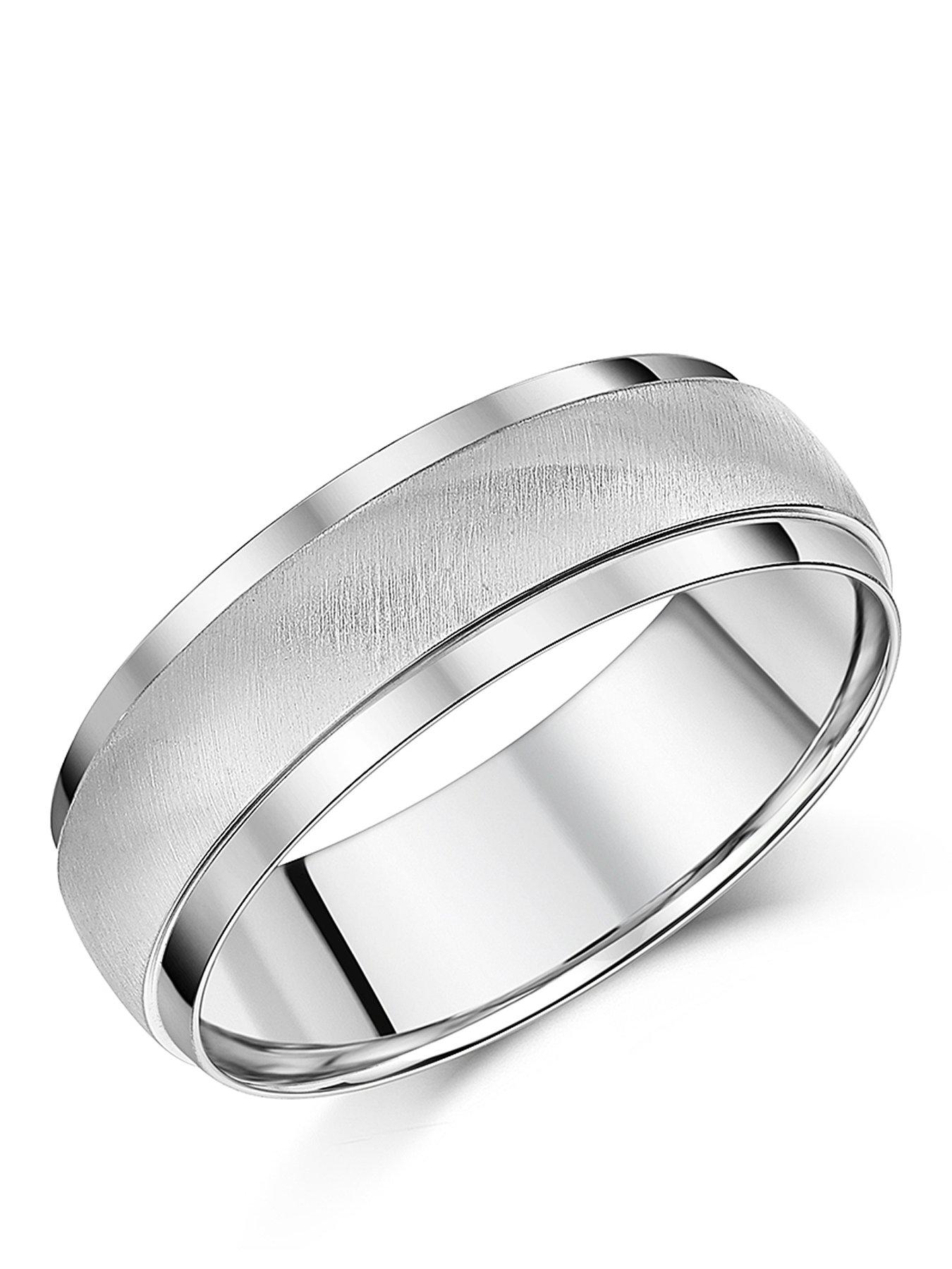 Image 1 of 2 of The Love Collection 7mm Titanium Ring