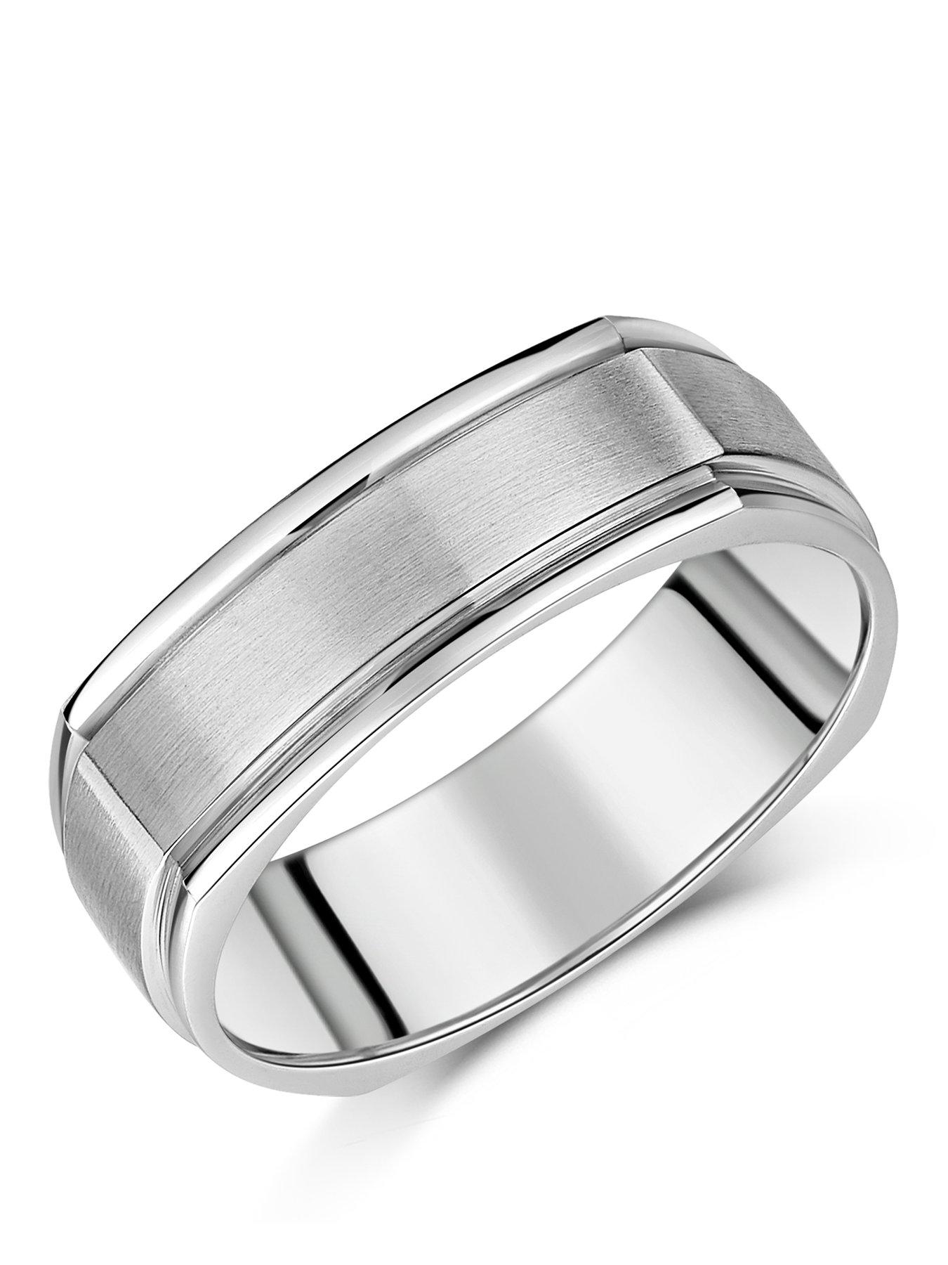 Image 1 of 2 of The Love Collection 7mm Titanium Ring