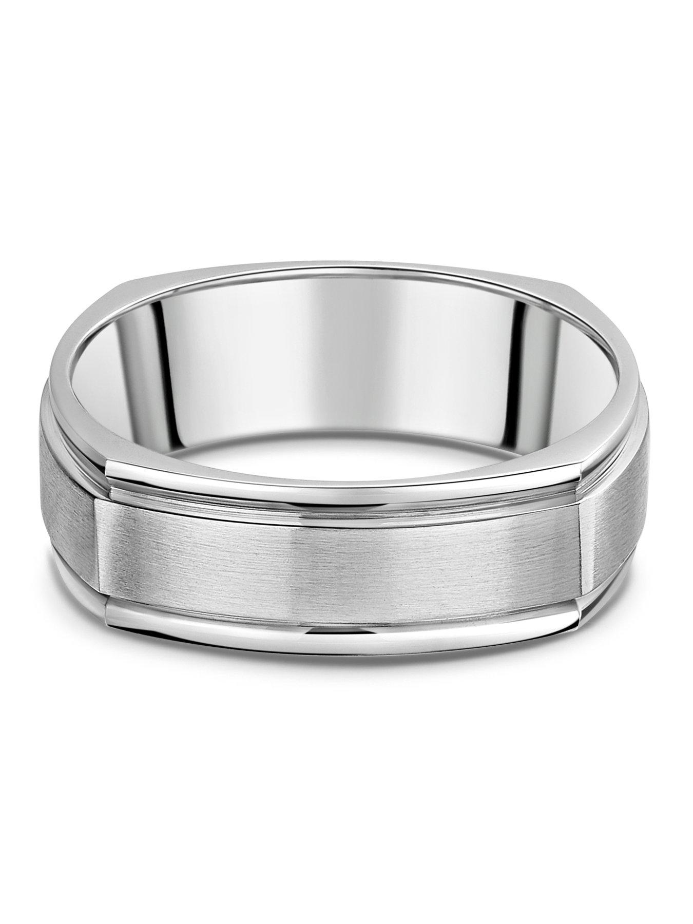 Image 2 of 2 of The Love Collection 7mm Titanium Ring