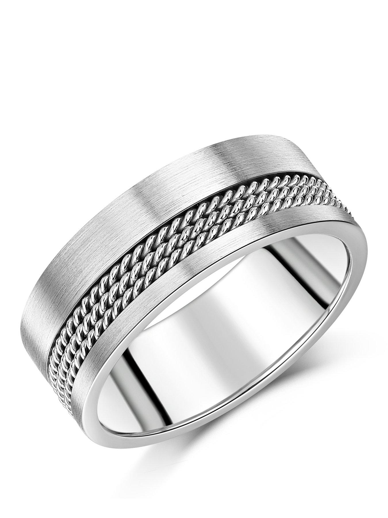 Image 1 of 2 of The Love Collection 8mm Titanium Ring