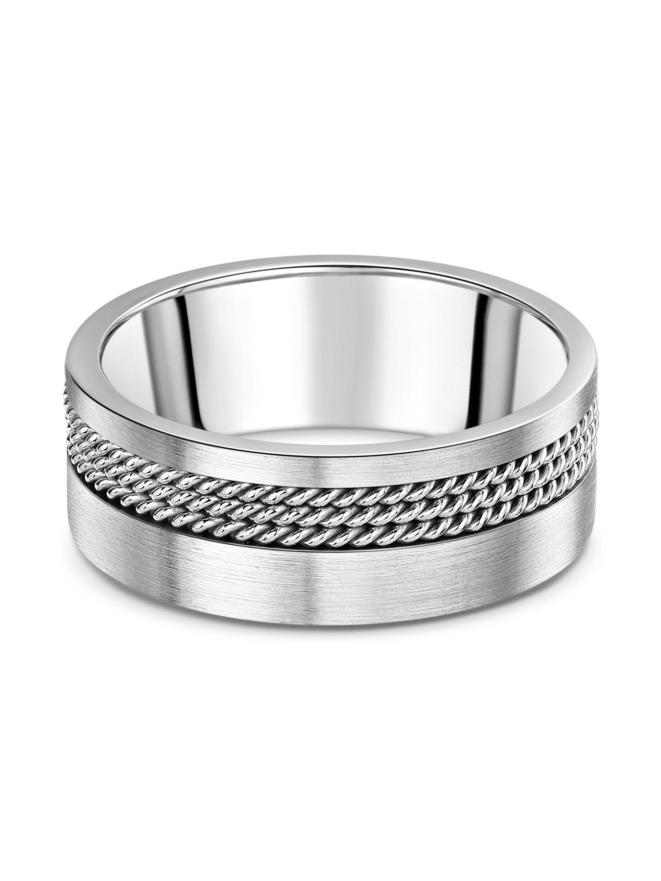 Image 2 of 2 of The Love Collection 8mm Titanium Ring