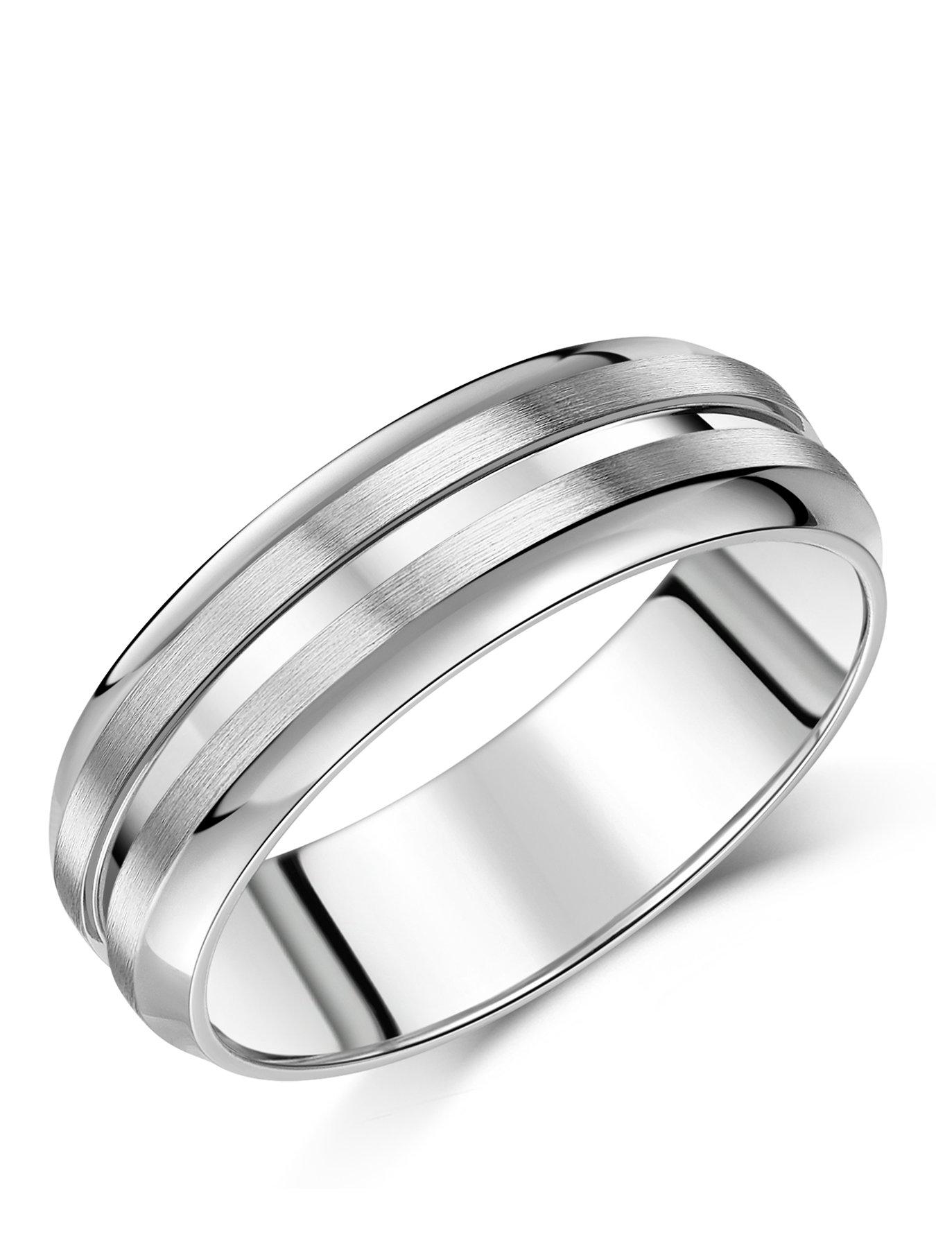 The Love Collection 7mm Titanium Ring