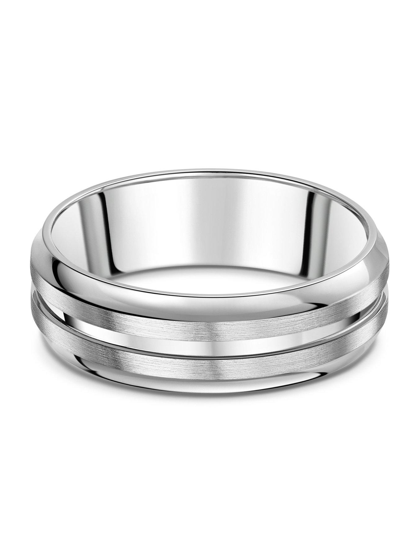 Image 2 of 2 of The Love Collection 7mm Titanium Ring