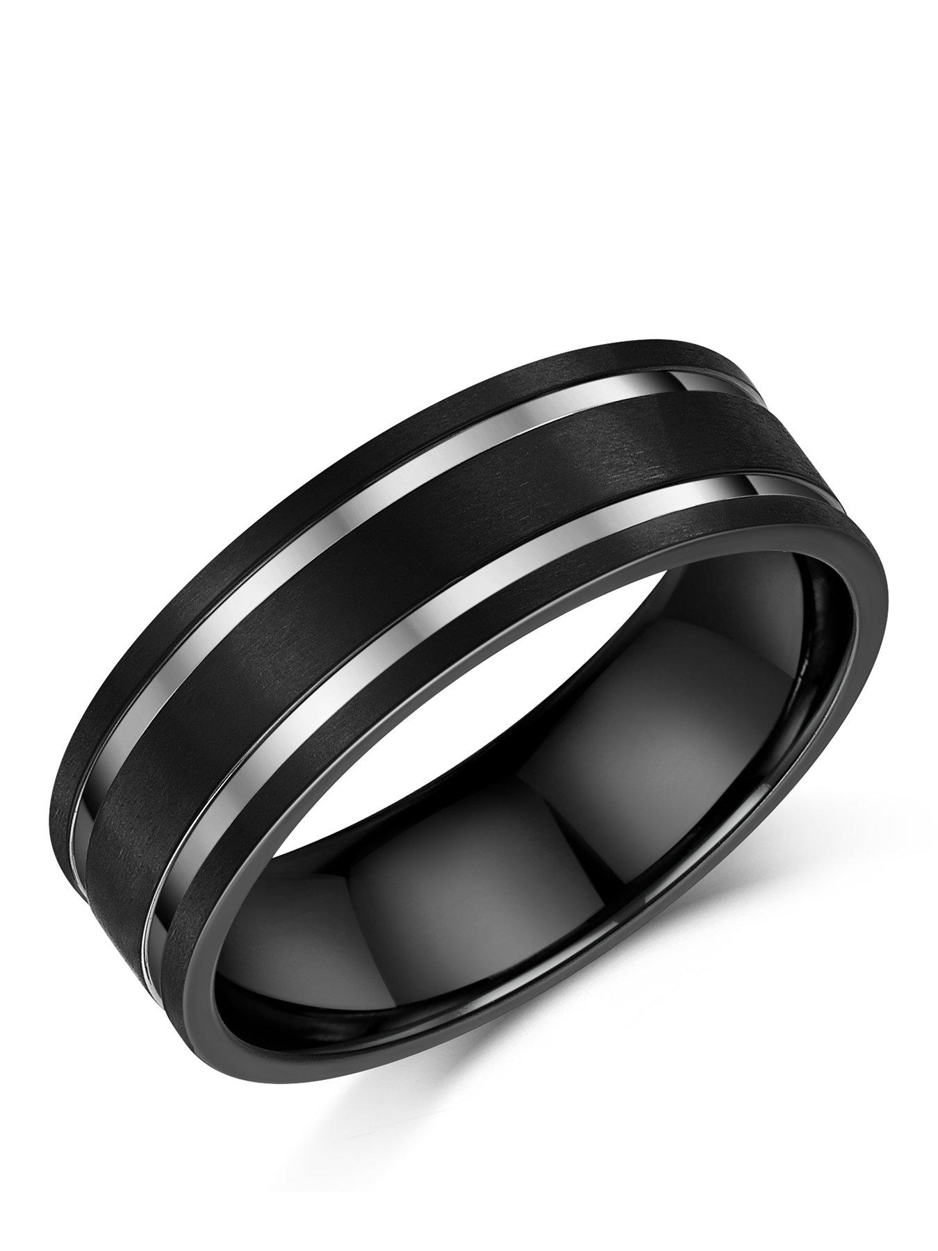 The Love Collection 7mm Titanium Ring