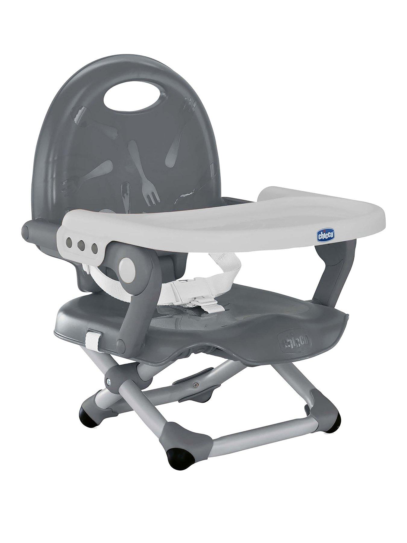 Chicco Pocket Snack Child Booster Seat - Dark Grey