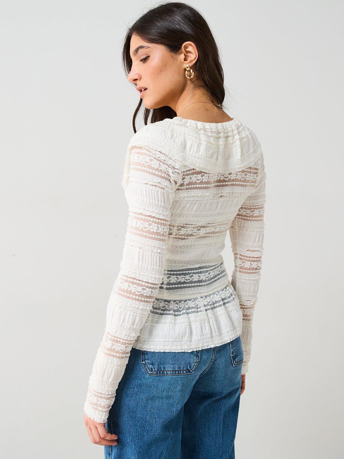 Image 2 of 5 of V by Very Lace Top