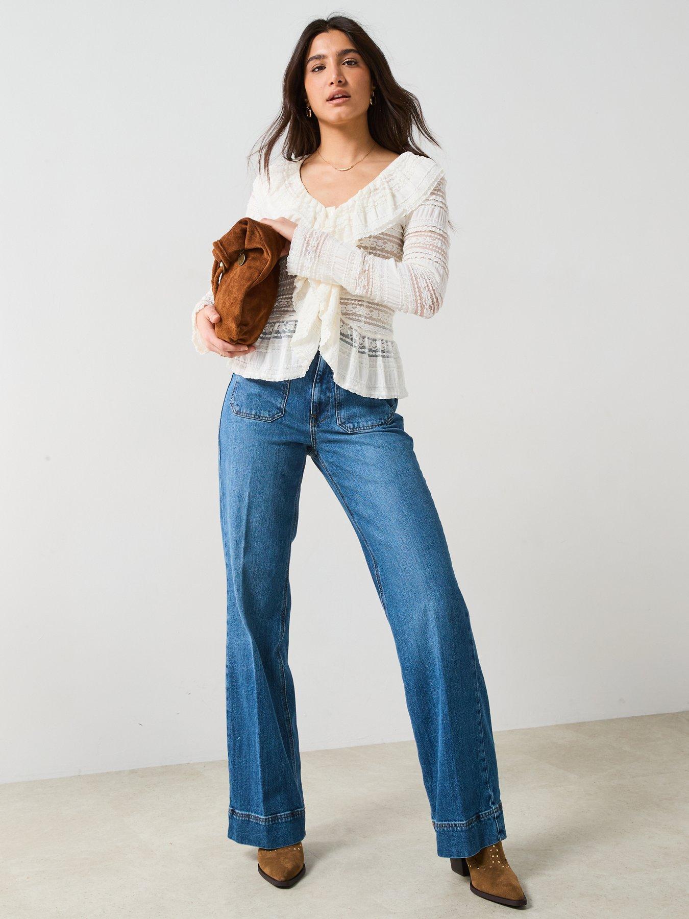 Image 3 of 5 of V by Very Lace Top