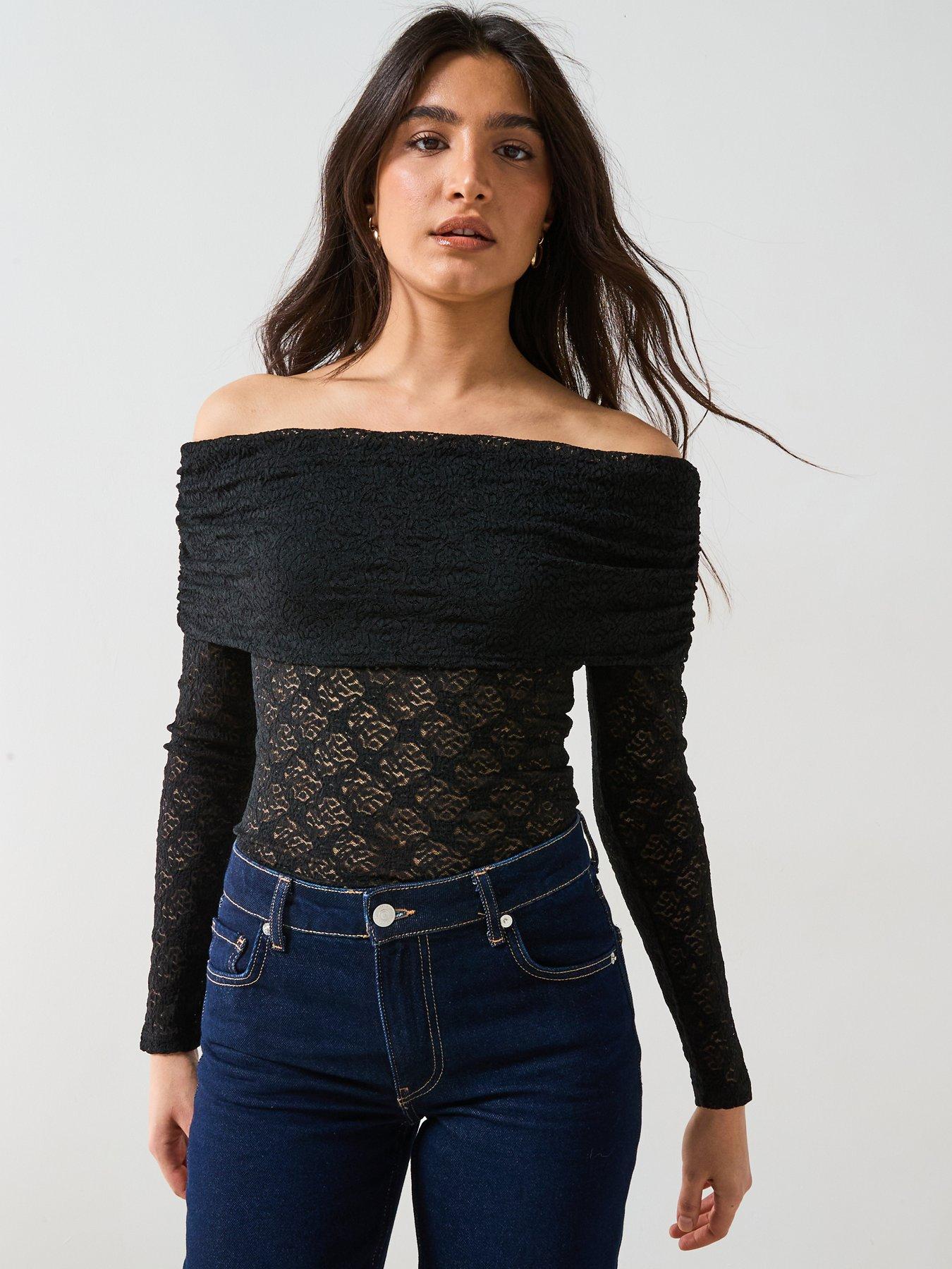 undefined Bardot Lace - Black