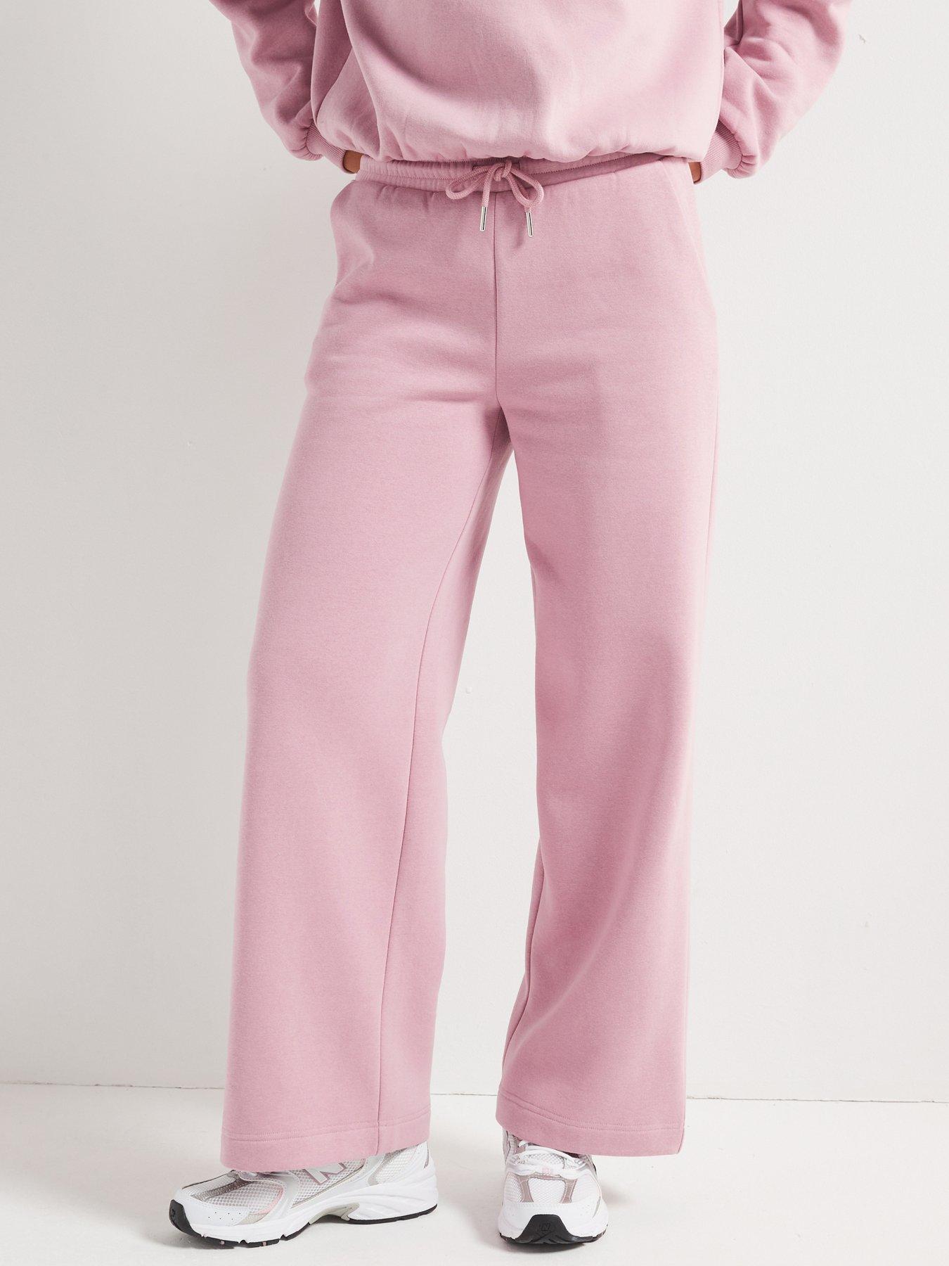 undefined Co Ord Wide Leg - Pink