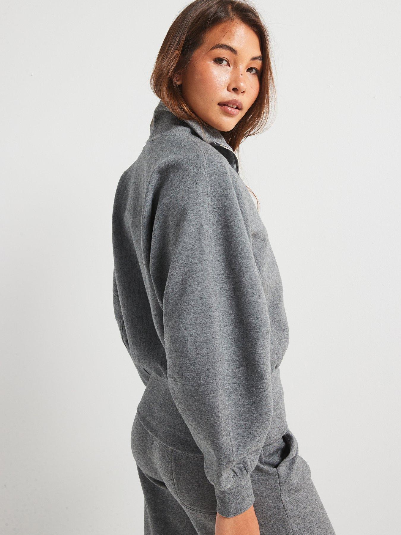 Image 2 of 6 of V by Very Zip Co Ord Jacket - Grey