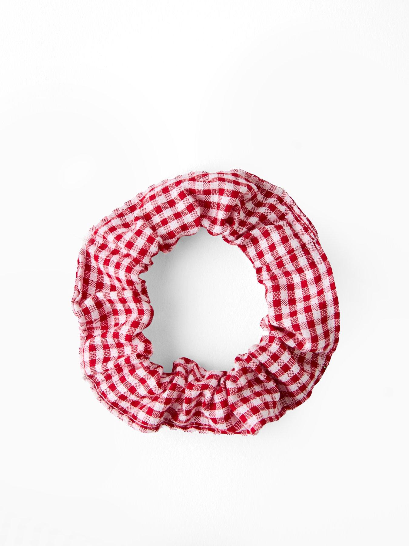 Image 4 of 5 of V by Very Girls Gingham Playsuit - Red