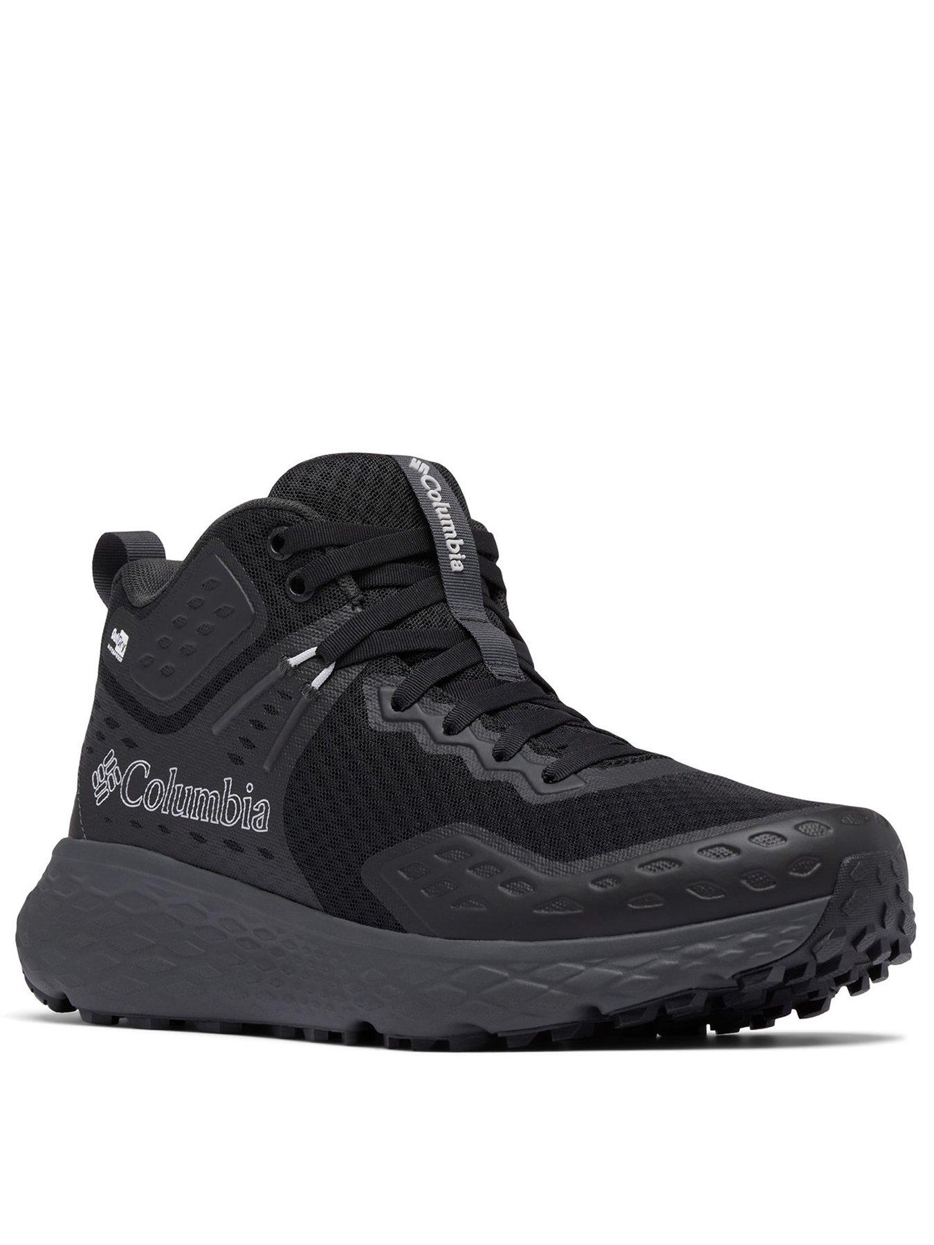 Image 2 of 6 of Columbia Mens Konos Trs Outdry Waterproof Mid Hiking Boots - Black
