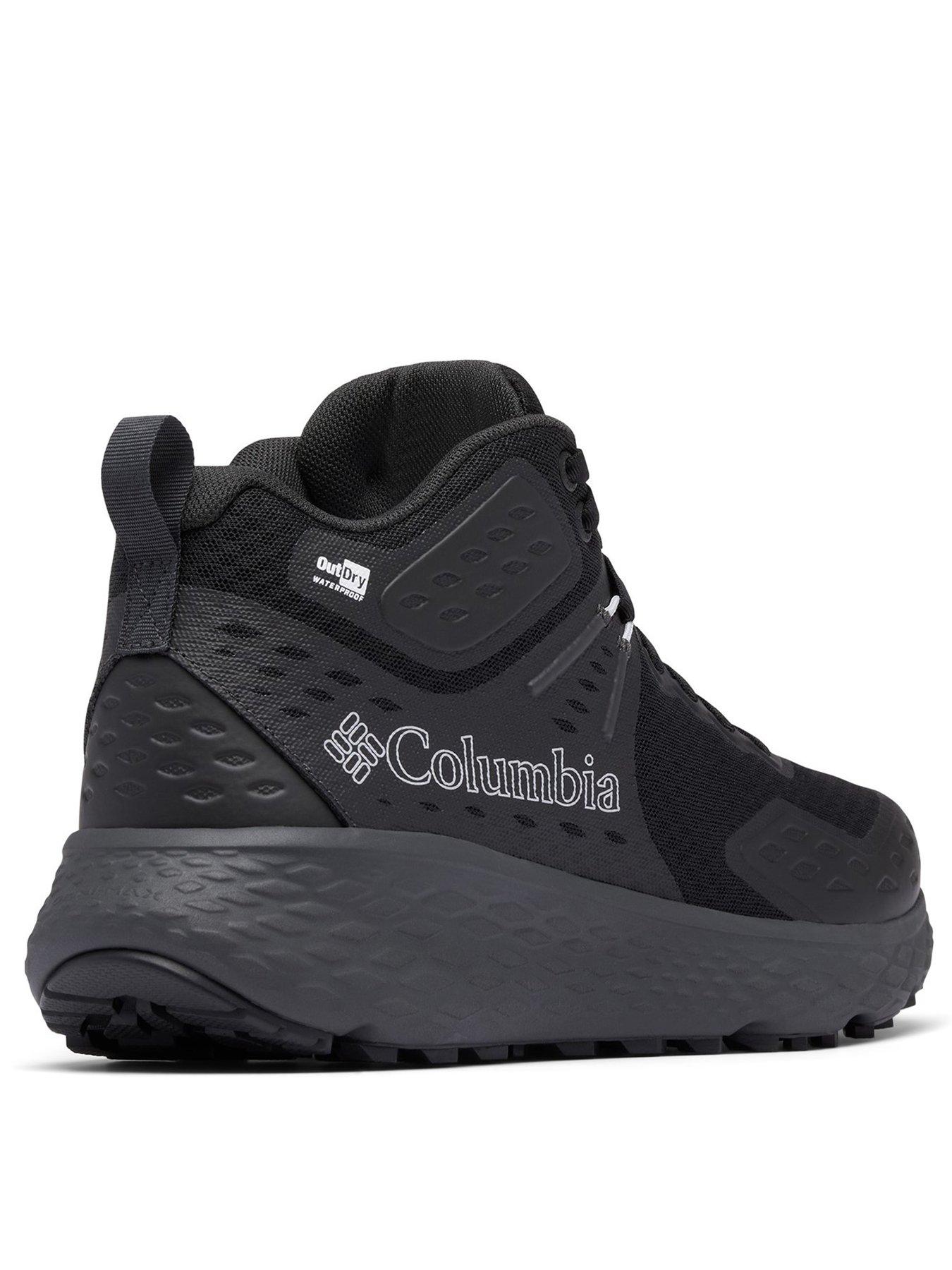 Image 3 of 6 of Columbia Mens Konos Trs Outdry Waterproof Mid Hiking Boots - Black