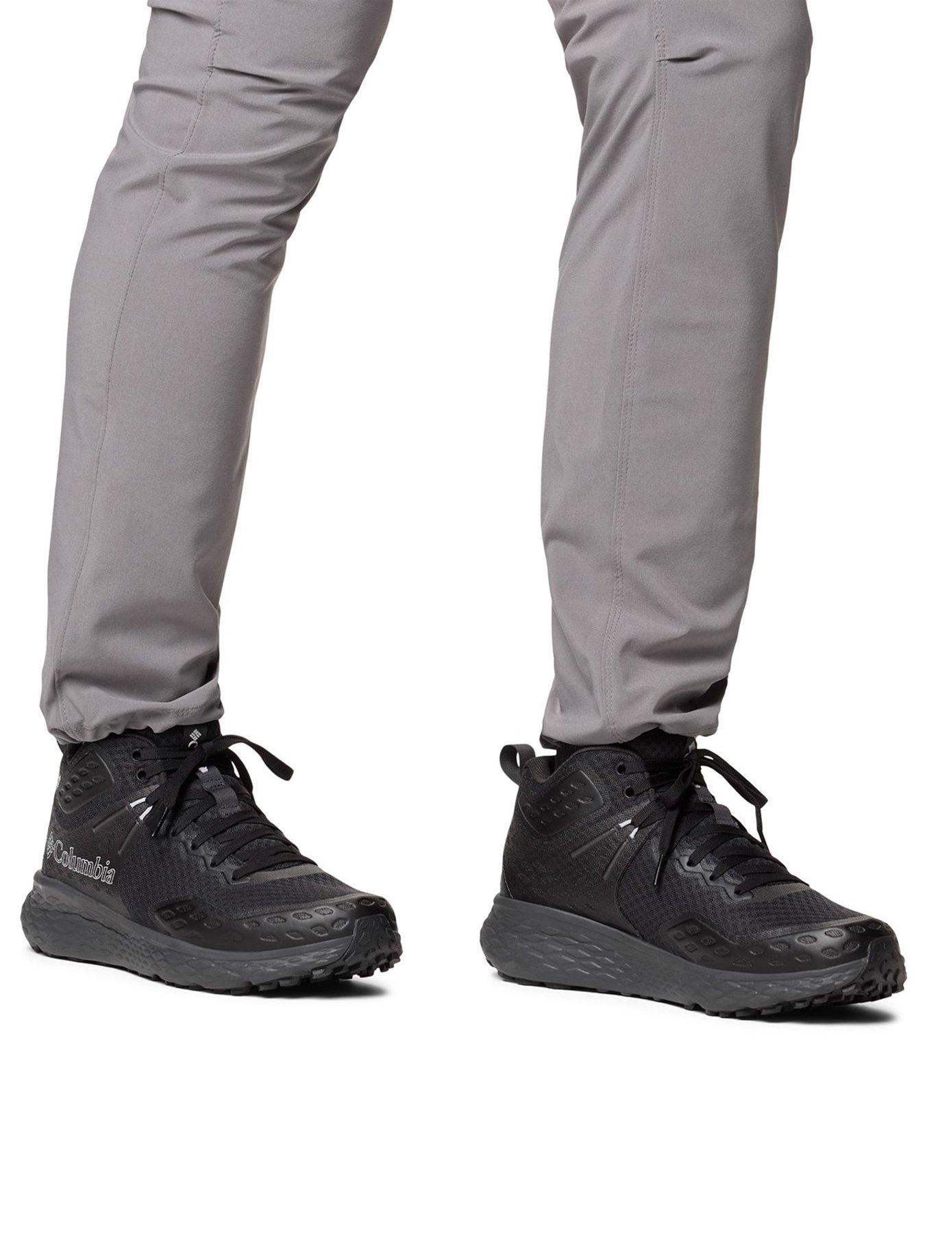 Image 6 of 6 of Columbia Mens Konos Trs Outdry Waterproof Mid Hiking Boots - Black