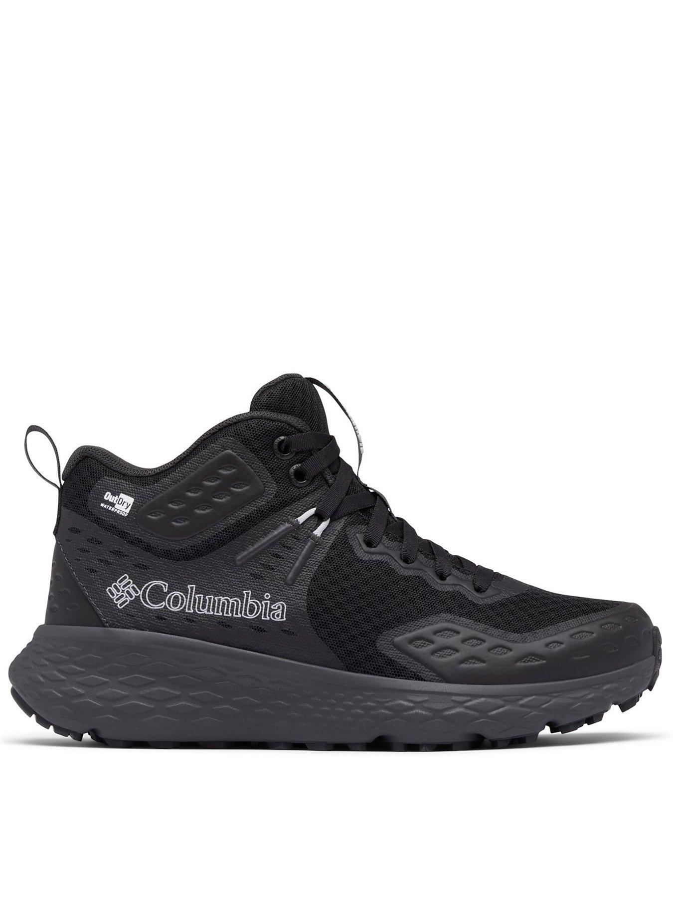 Columbia Womens Konos Trs Outdry Waterproof Mid Hiking Boots - Black