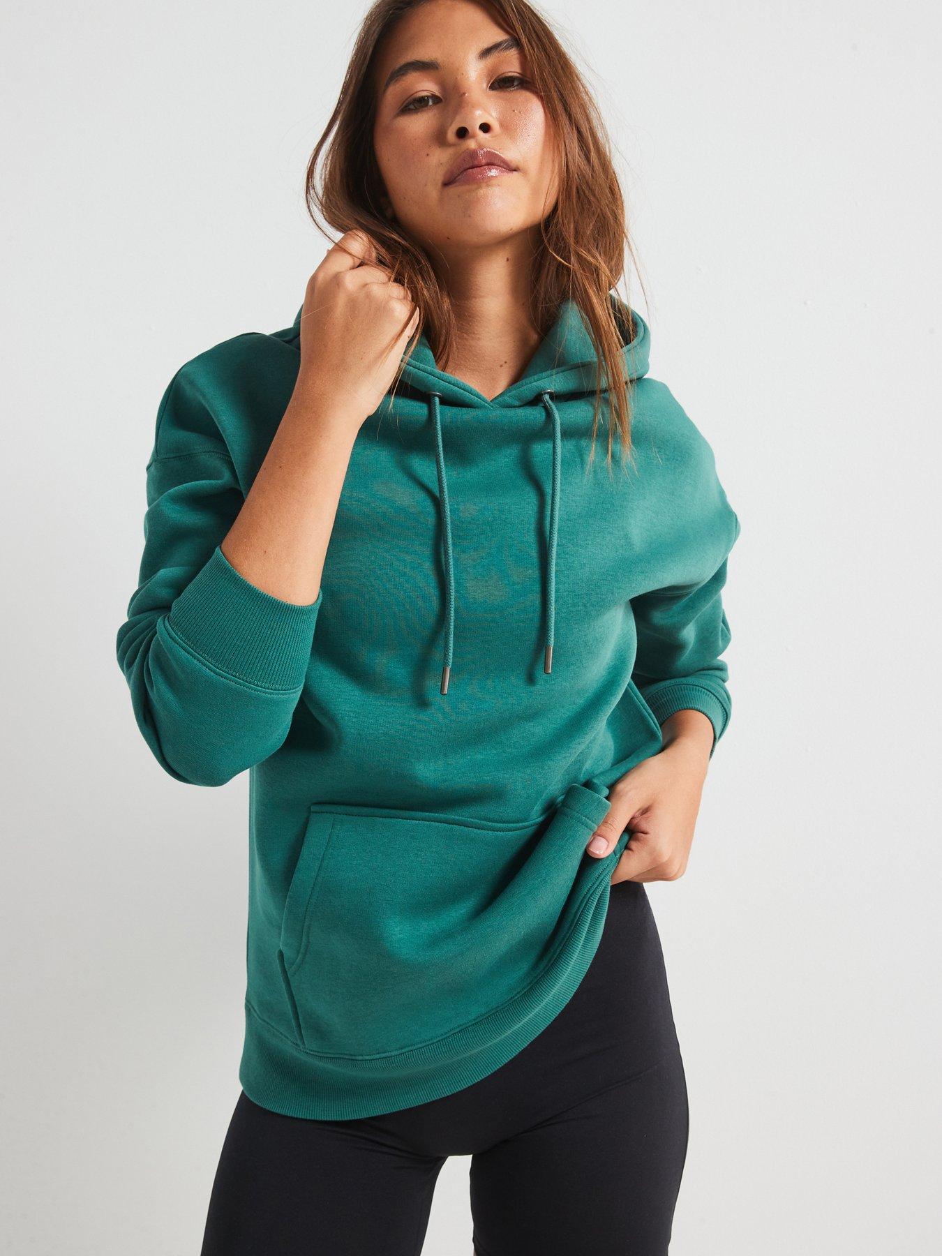 undefined The Essential Oversized Hoodie - Green