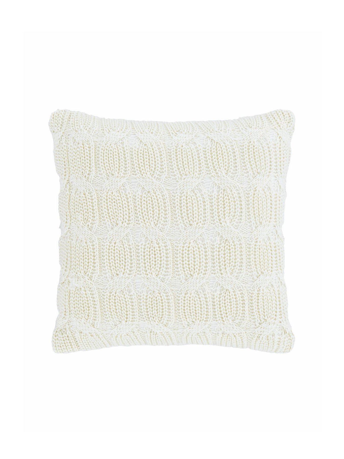 undefined Chunky Marl Knit Cushion 45X45 cm