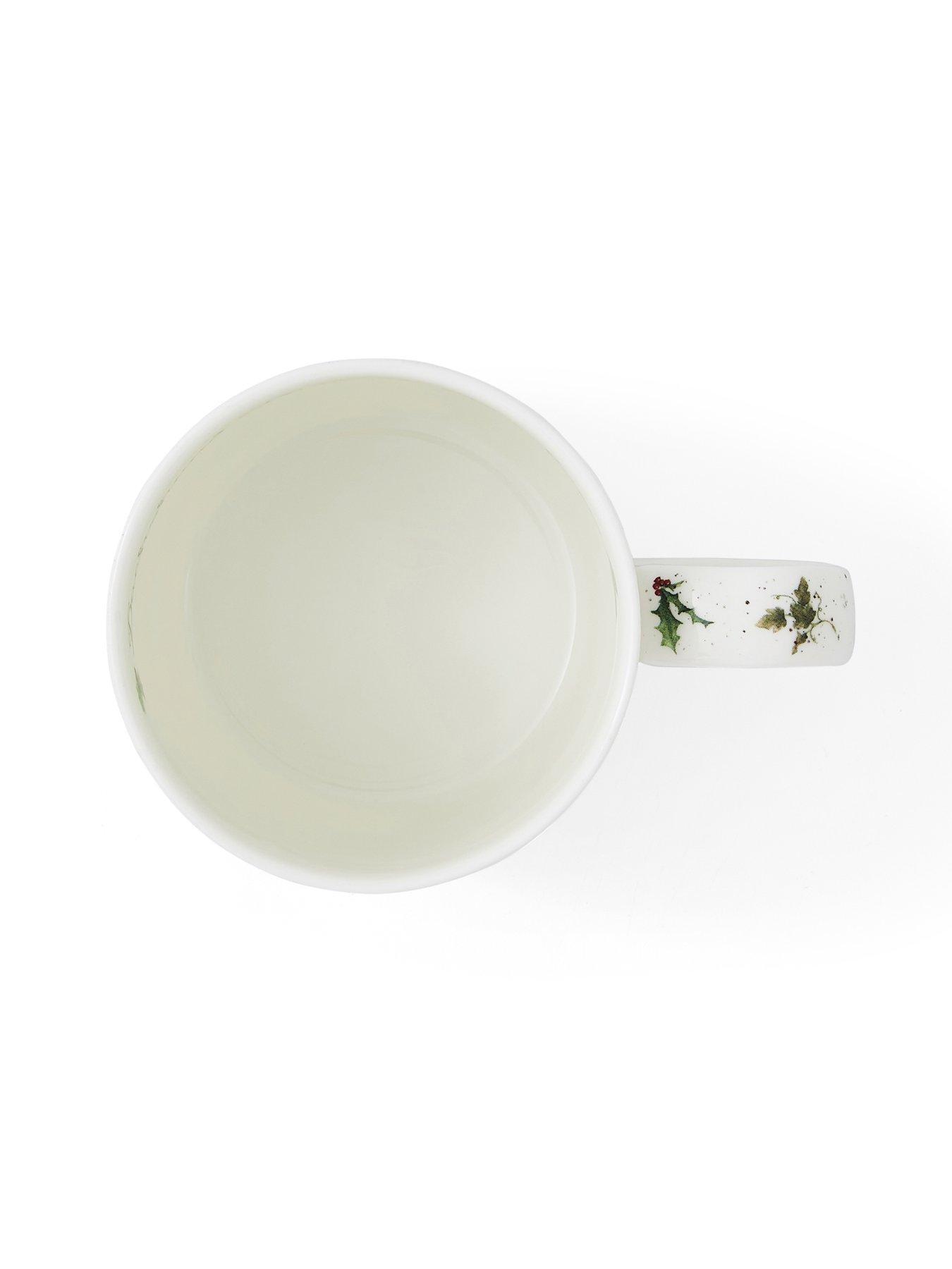 Image 5 of 6 of ROYAL WORCESTER Wrendale Dachshund Through The Snow Mug