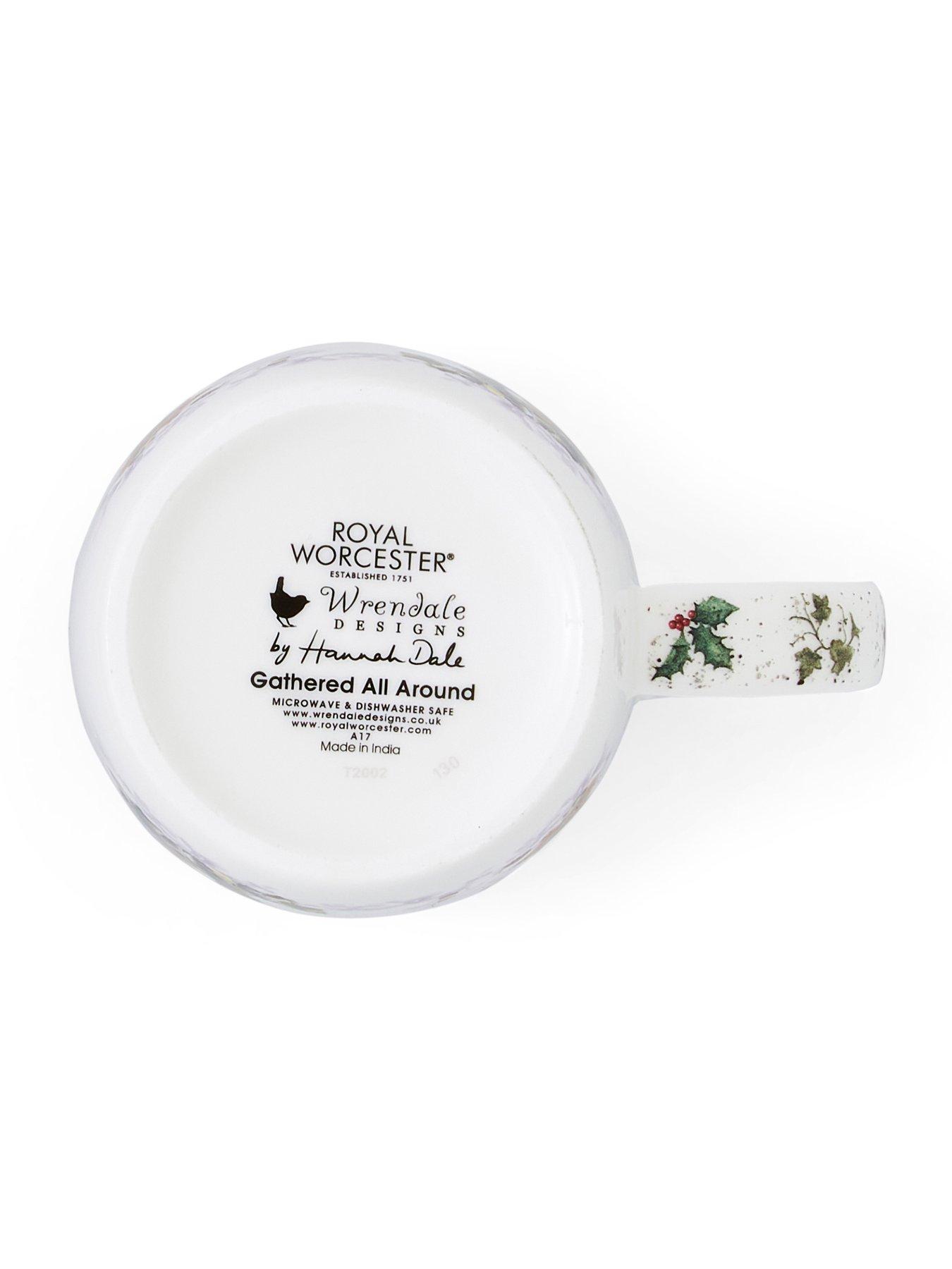 Image 5 of 5 of ROYAL WORCESTER Wrendale Gathered All Around Snowman Mug