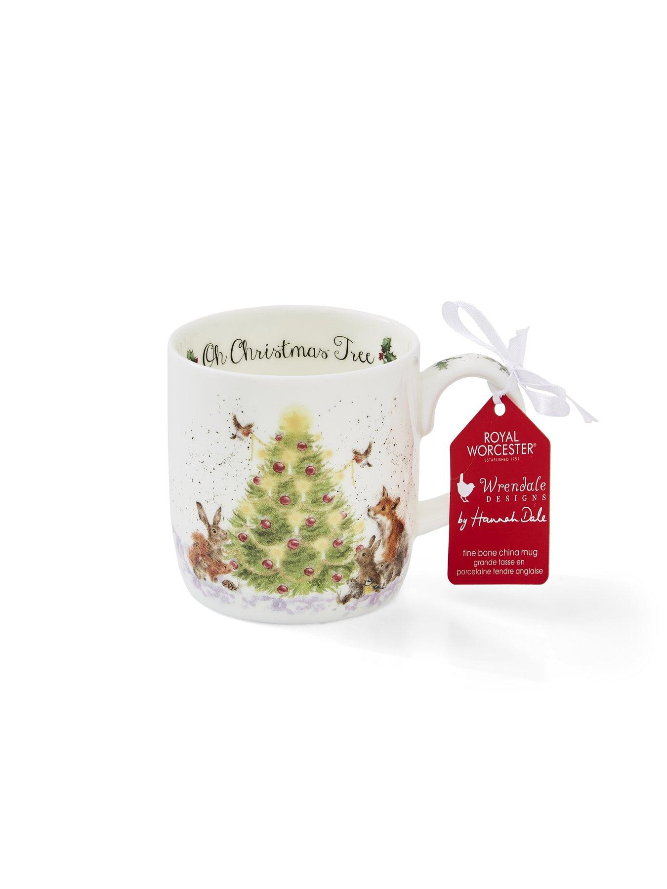 Image 4 of 5 of ROYAL WORCESTER Wrendale Oh Christmas Tree Mug