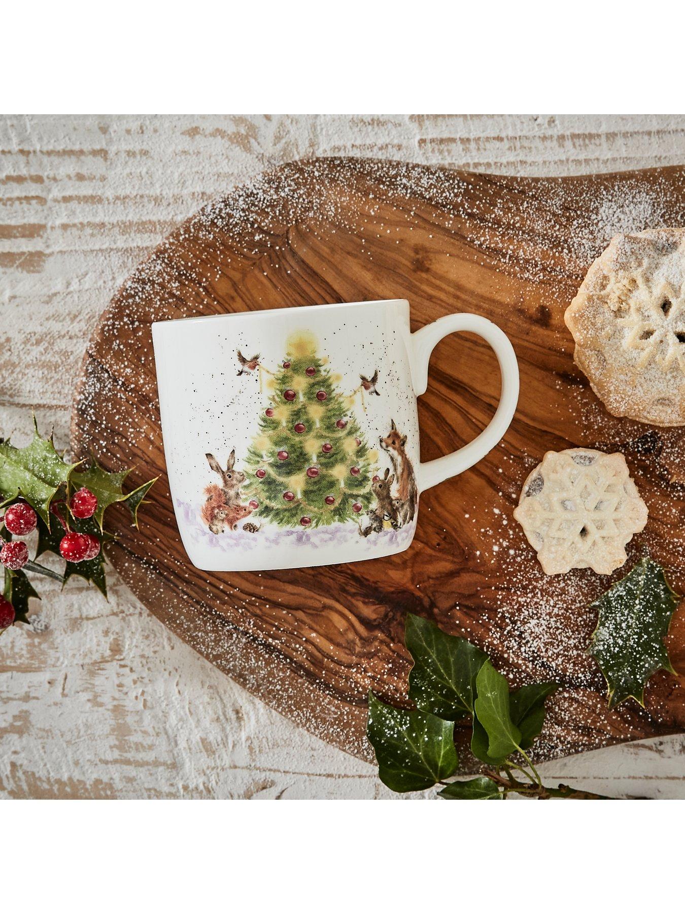 Image 5 of 5 of ROYAL WORCESTER Wrendale Oh Christmas Tree Mug