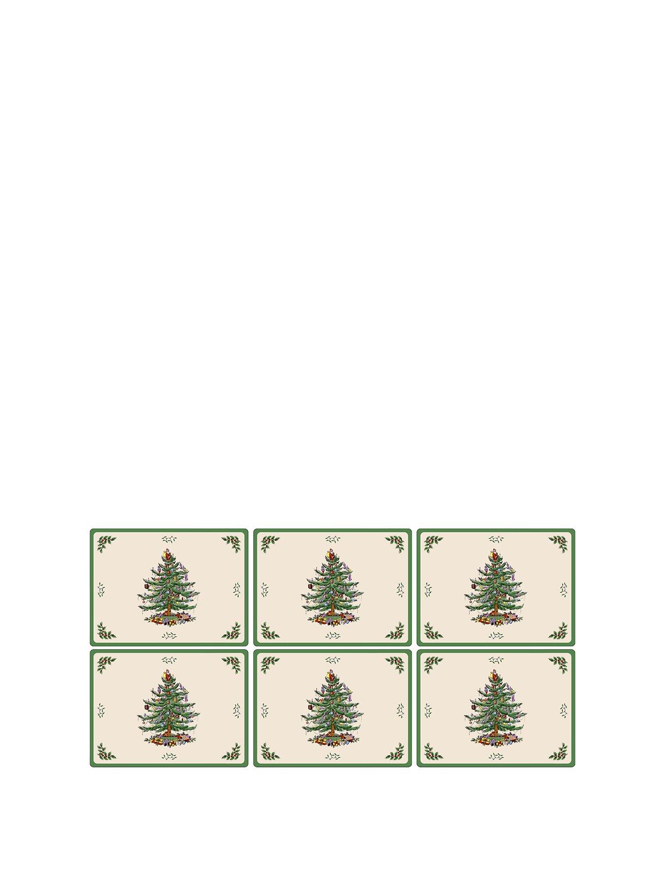Image 2 of 5 of pimpernel Christmas Tree Placemats - Set of 6