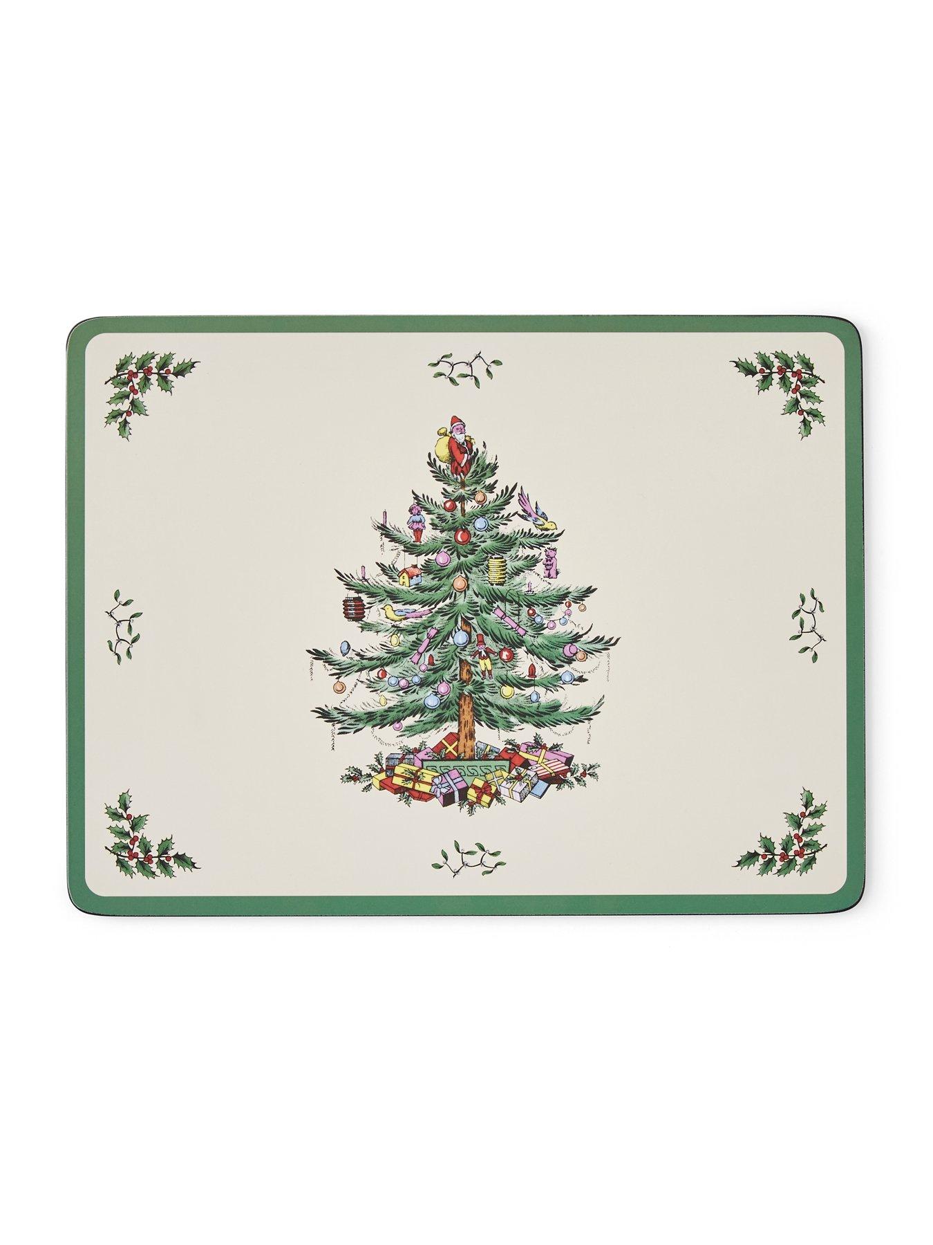 Image 3 of 5 of pimpernel Christmas Tree Placemats - Set of 6