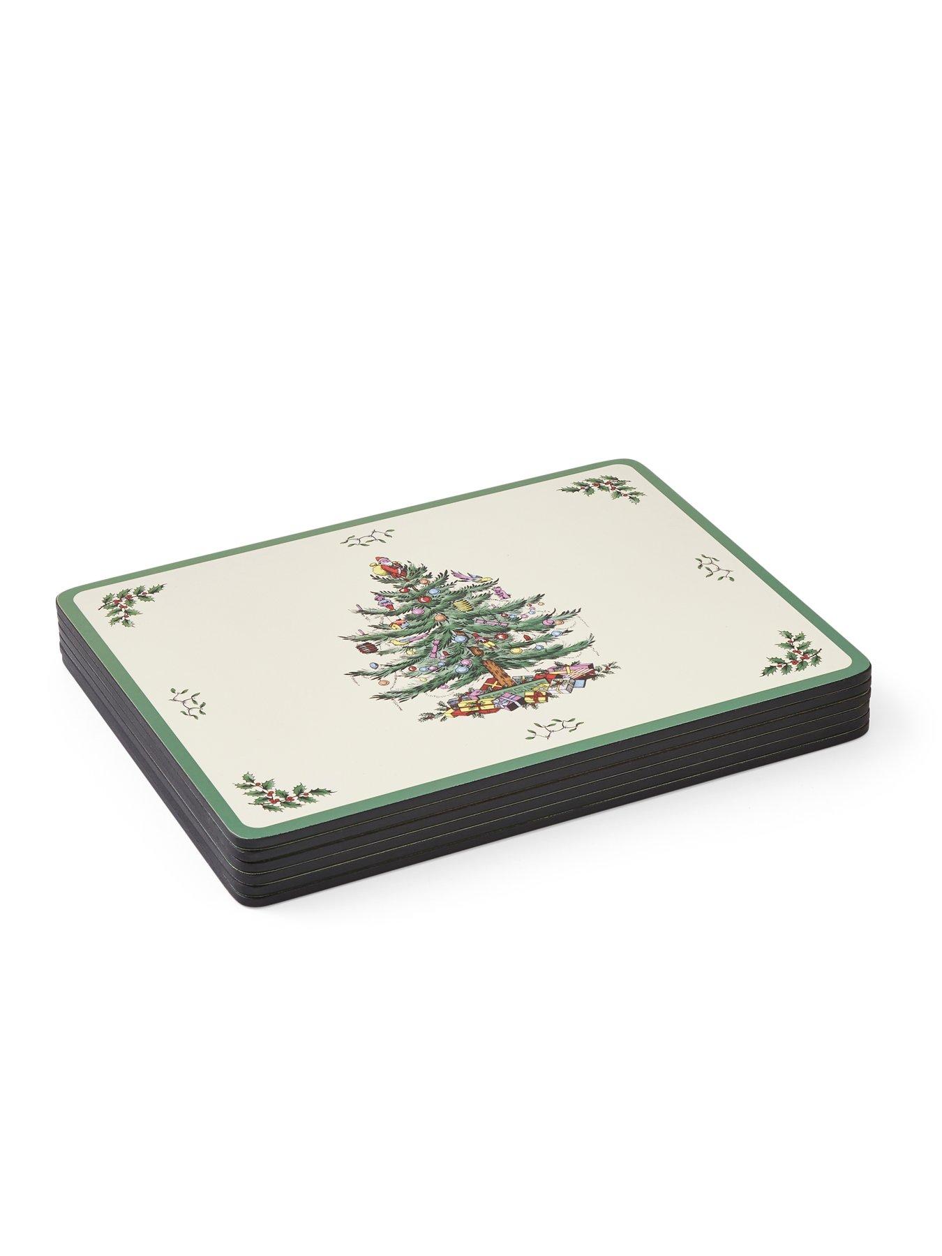 Image 4 of 5 of pimpernel Christmas Tree Placemats - Set of 6