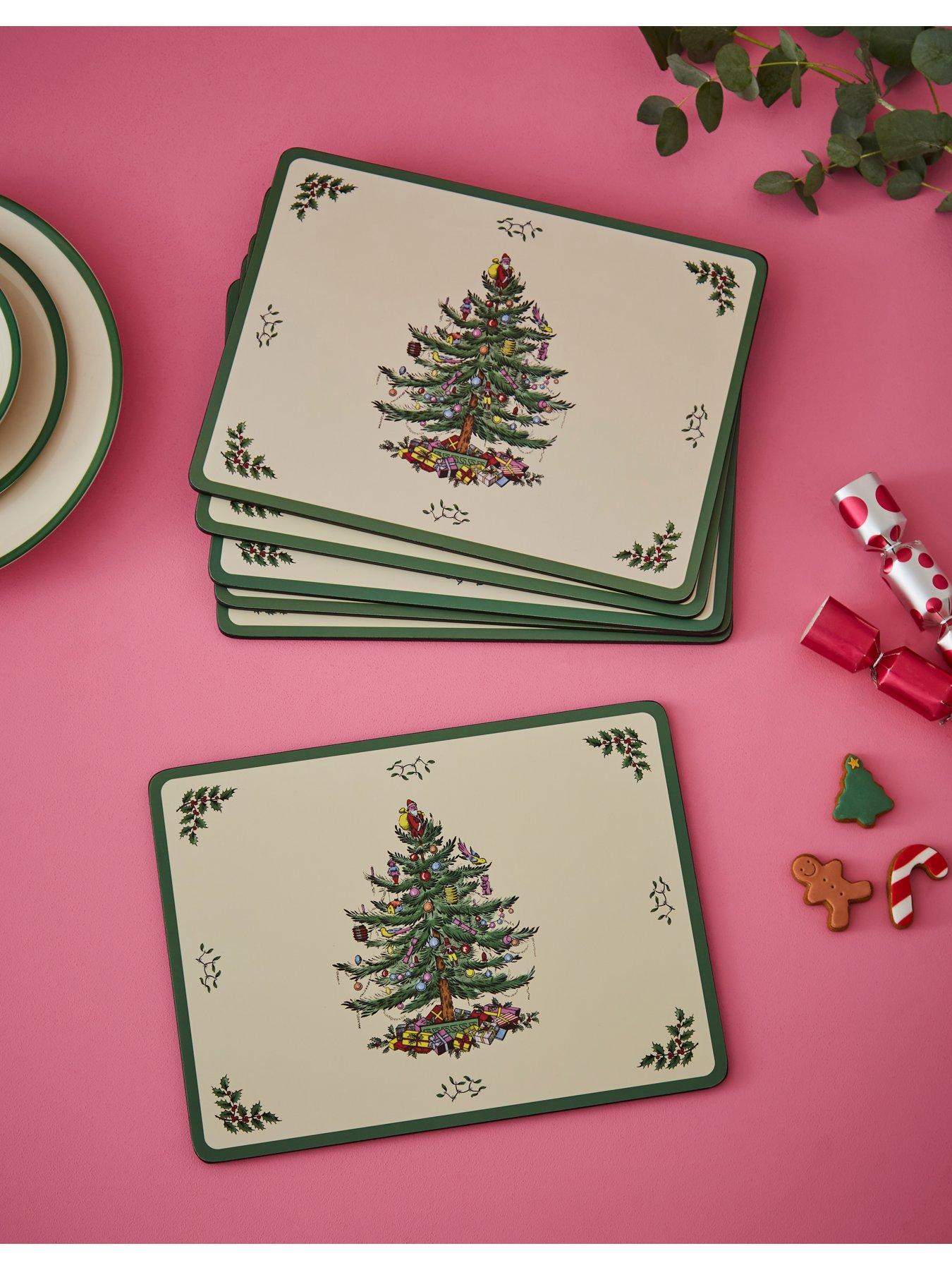 Image 5 of 5 of pimpernel Christmas Tree Placemats - Set of 6