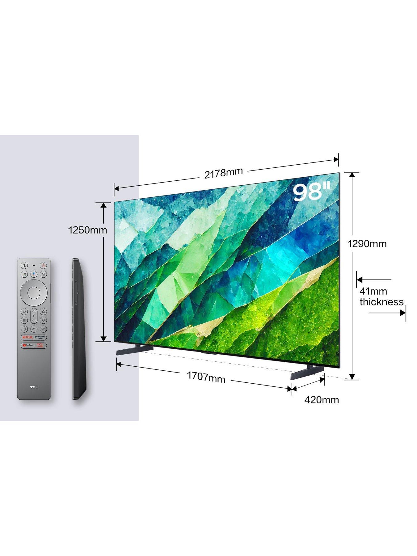 Image 5 of 7 of TCL 98C855K, 98 inch, 4K HDR,&nbsp;144HZ QD-Mini LED TV with Google TV and Game Master Pro 3.0