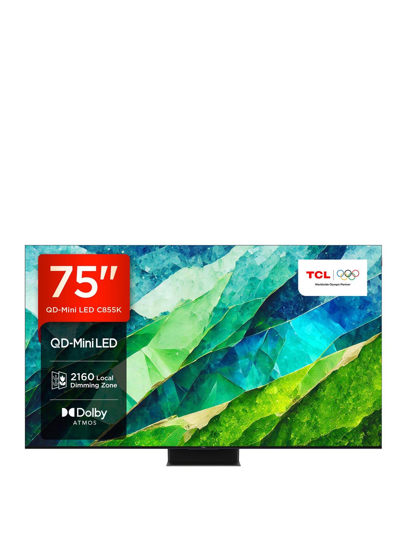 undefined 75C855K, 75 inch, 4K 144HZ QD-Mini LED Google TV with Game Master Pro 3.0