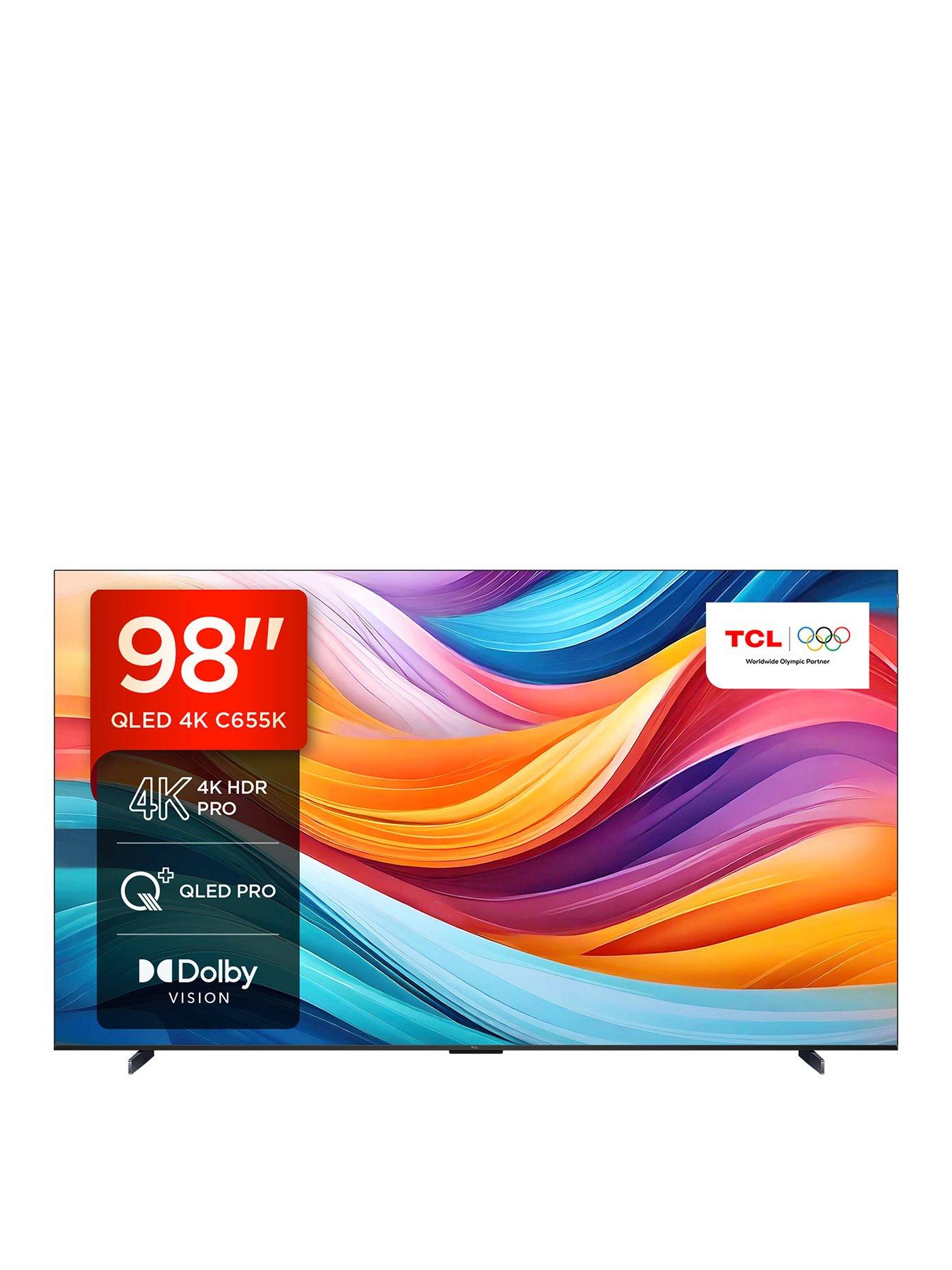 undefined 98C655K, 98 inch, Ultra HD HDR Dolby Vision QLED, 4K Google TV with Dolby Atmos