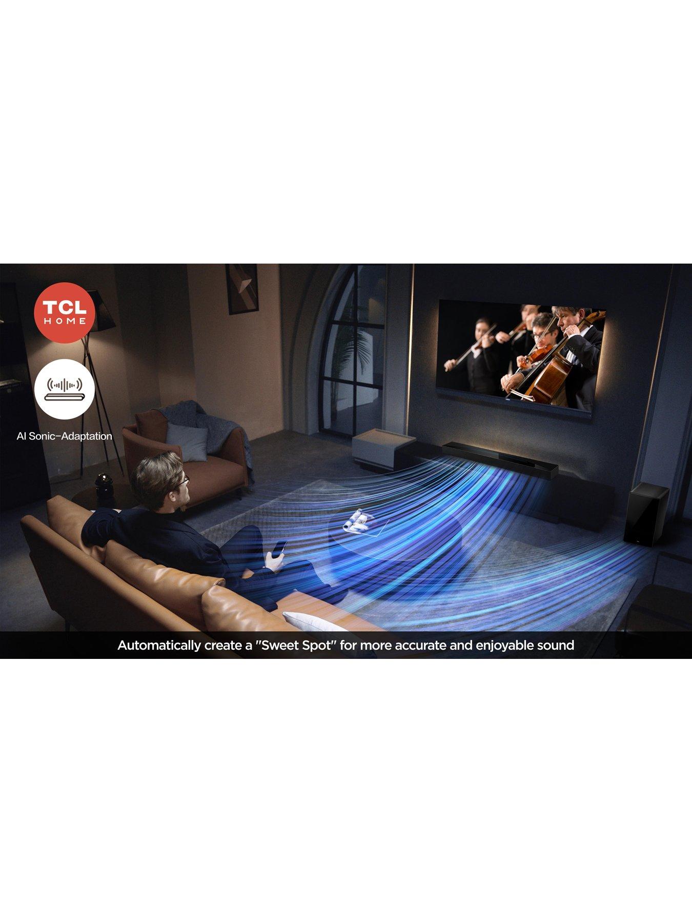 Image 5 of 8 of TCL Q75HE 5.1.2 Immersive Dolby Atmos &amp; DTS-X Soundbar
