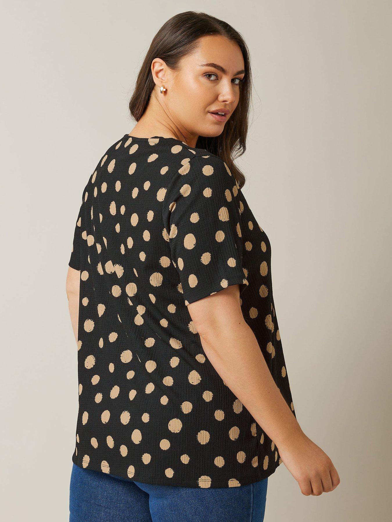 Image 2 of 4 of Evans Jersey Crepe Top
