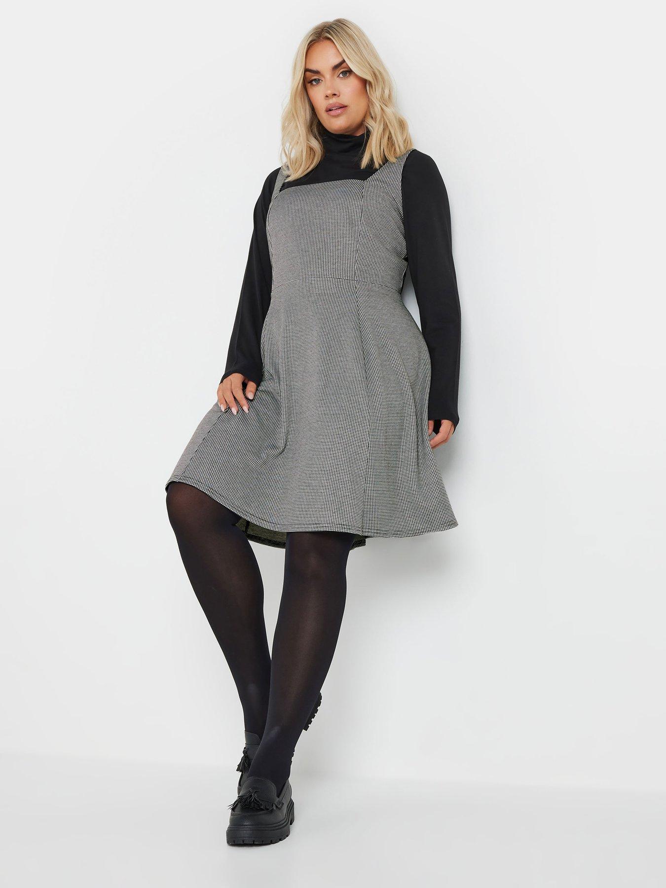 Ladies pinafore clearance dress uk