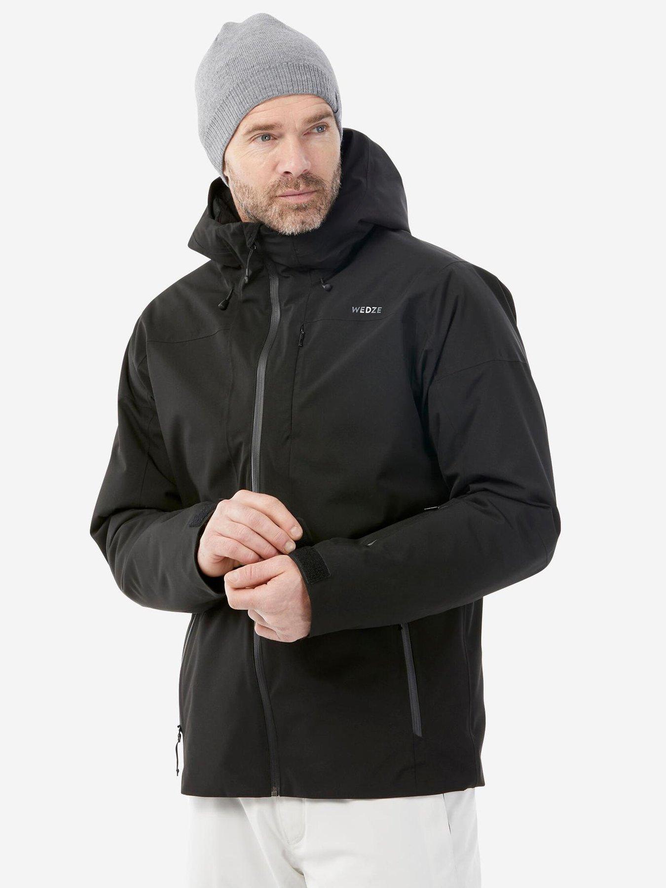 Decathlon Men's 500 Warm Ski Jacket Black Very