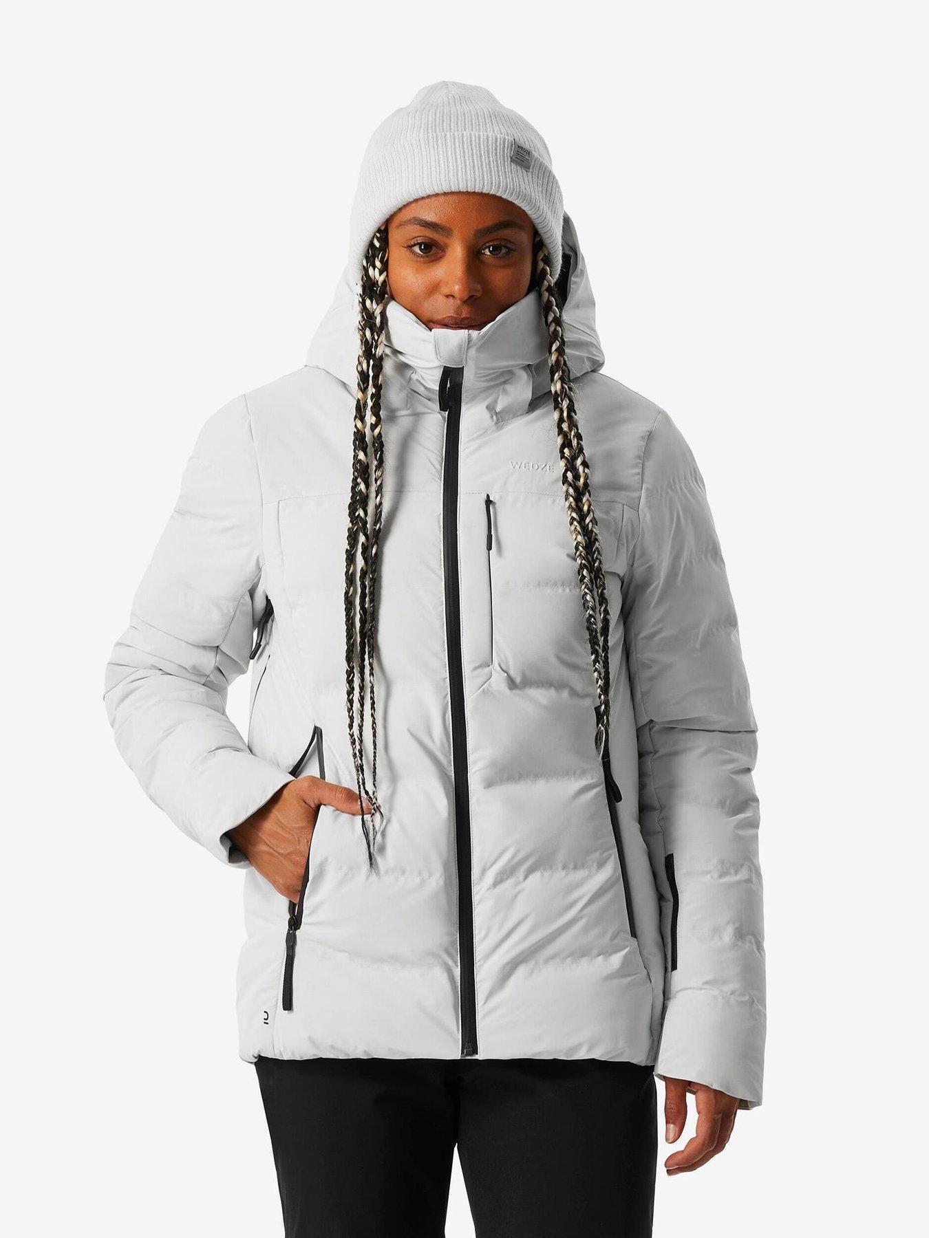 undefined Women's Warm Ski Jacket 900 - Beige