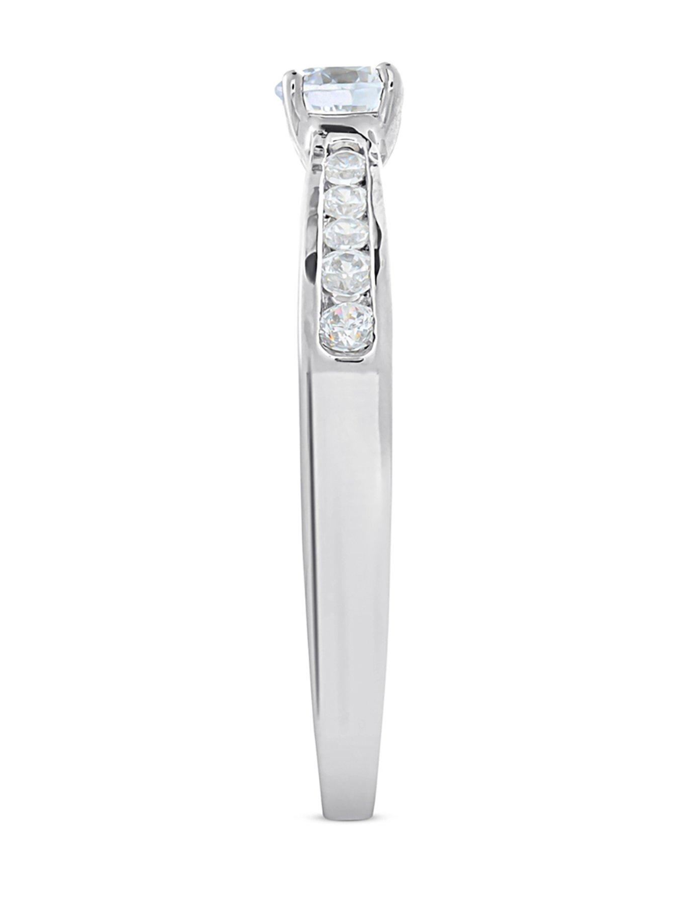 Image 2 of 5 of Love DIAMOND Diamond Solitaire Ring G VS+ Lab Grown