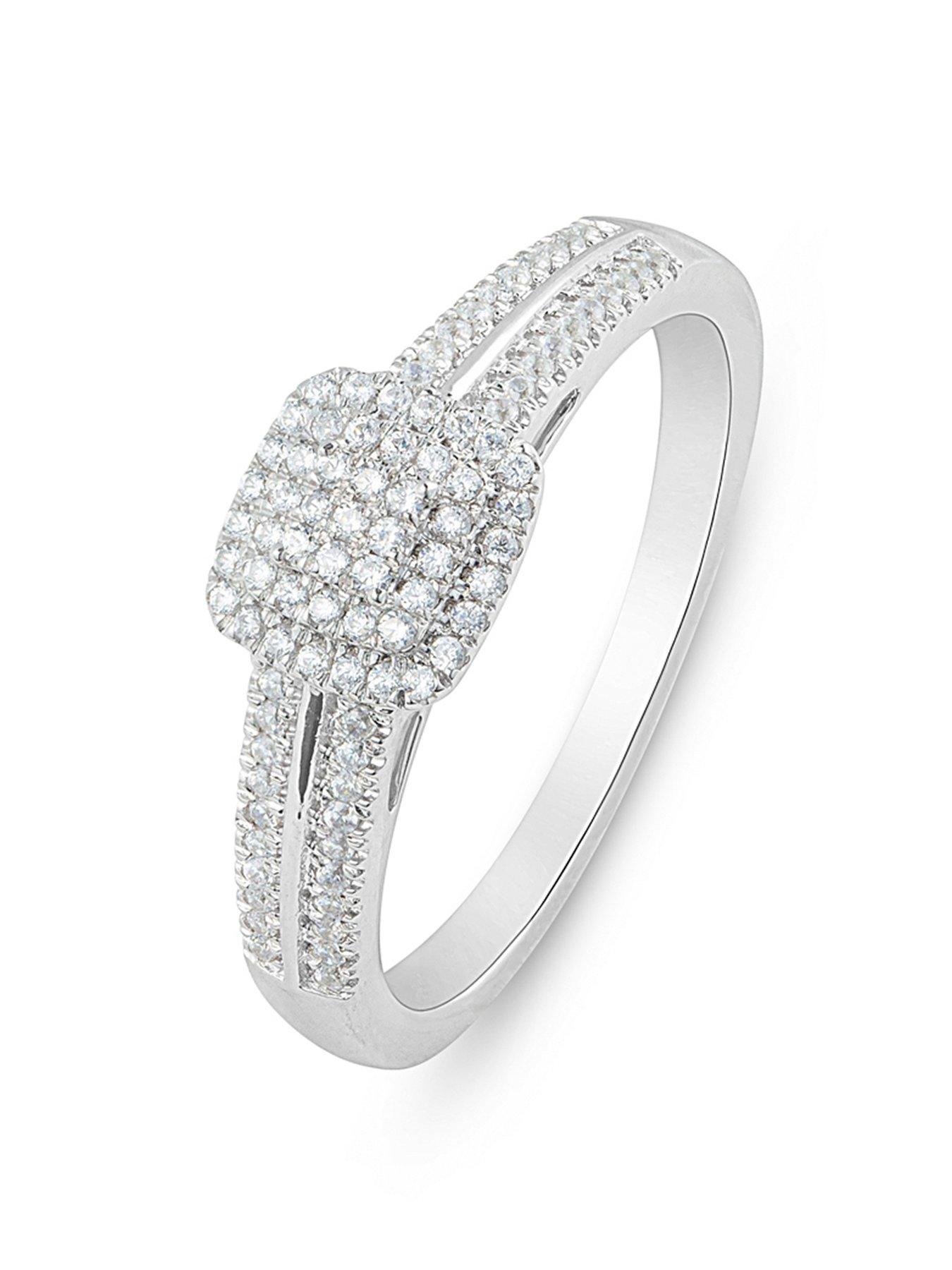 undefined Cluster Diamond Ring