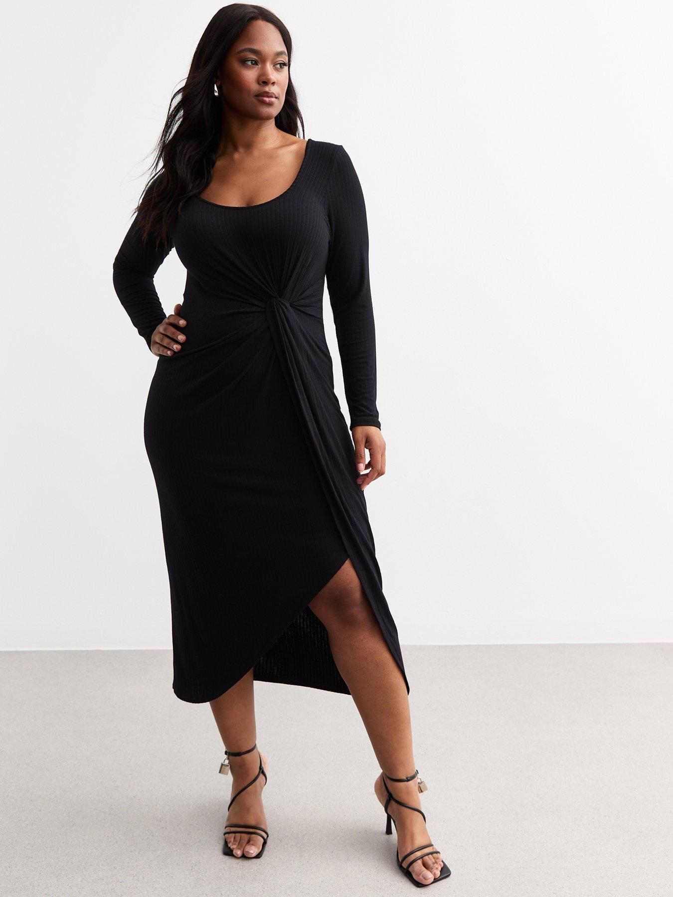 New look black dress sale clearance