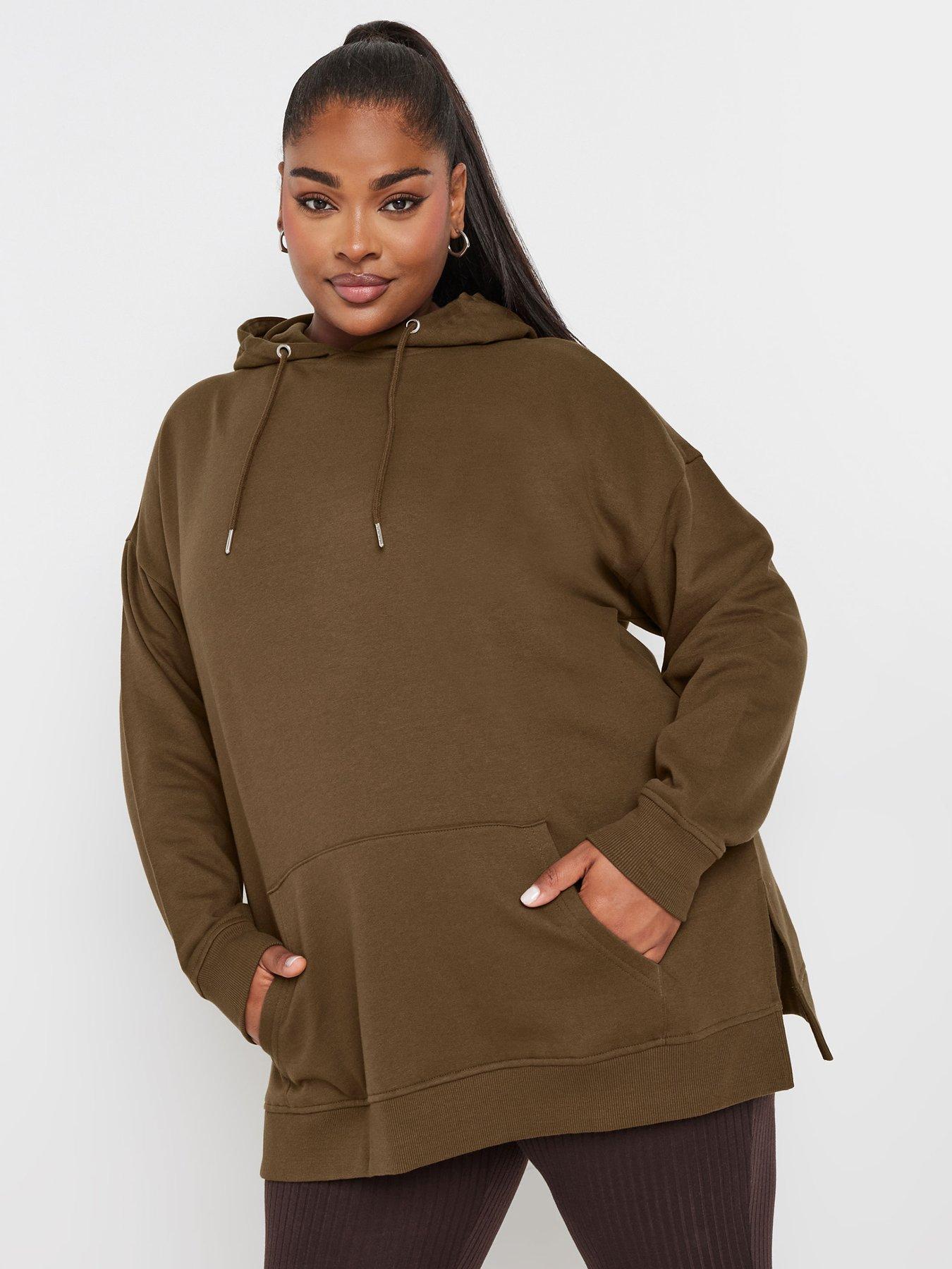 Brown Hoodies sweatshirts Women Very