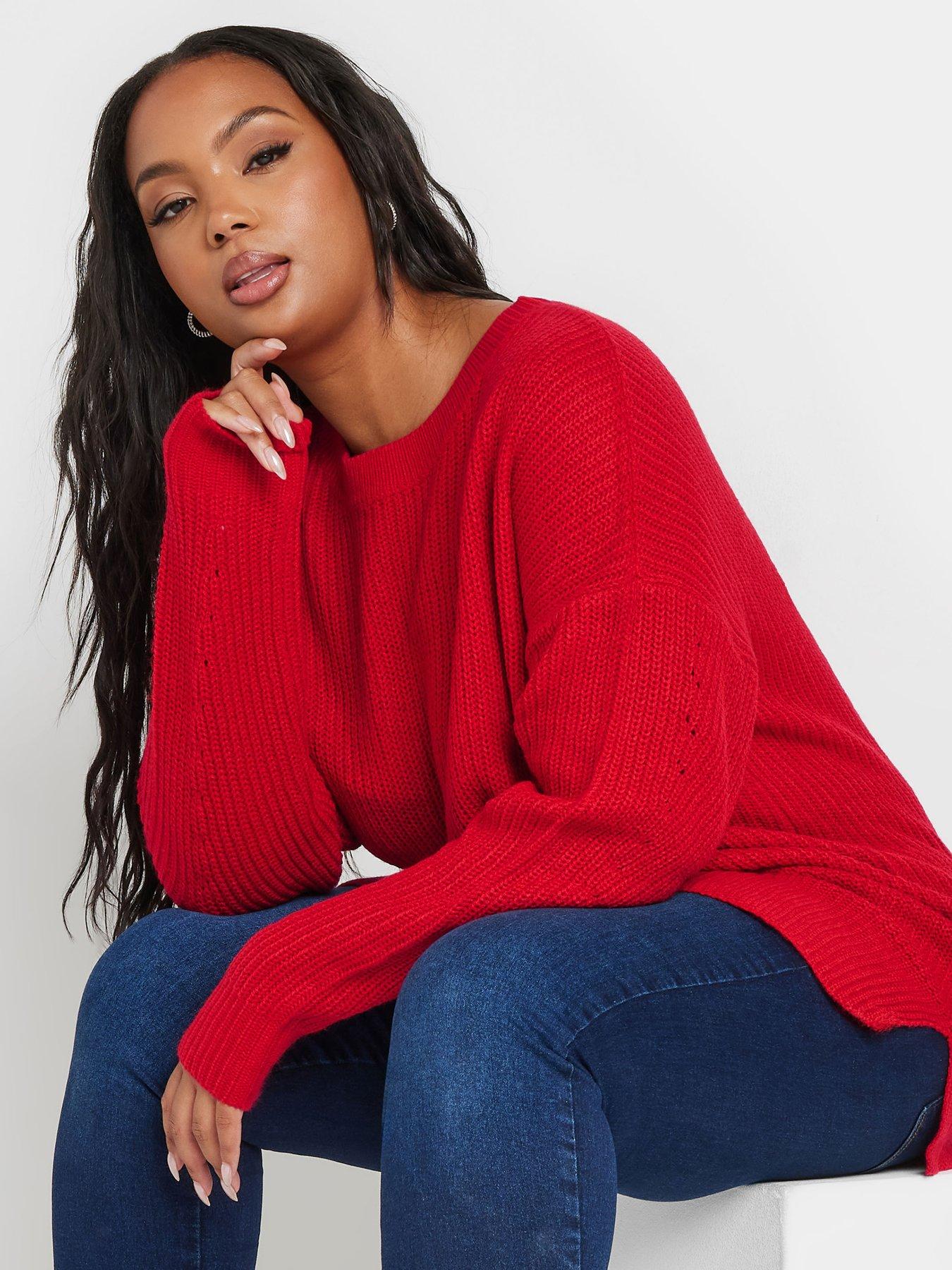 Dropped shoulder jumper best sale